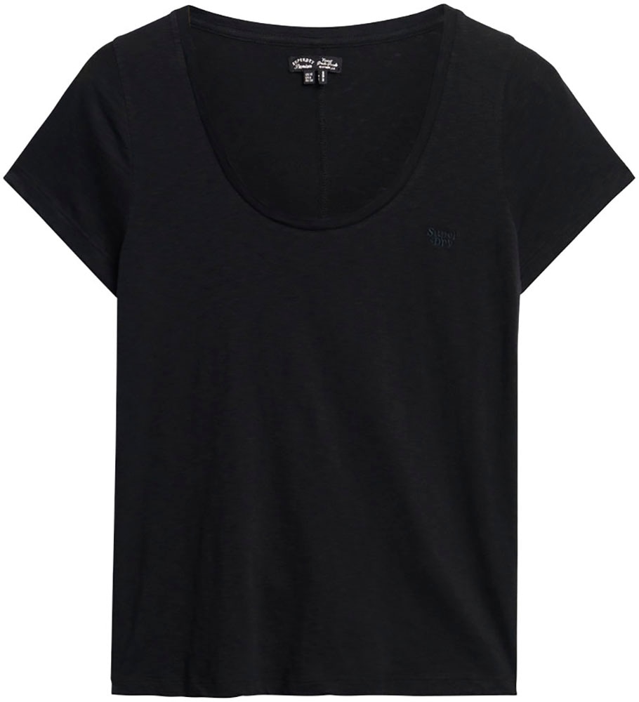 Kurzarmshirt »SCOOP NECK TEE«