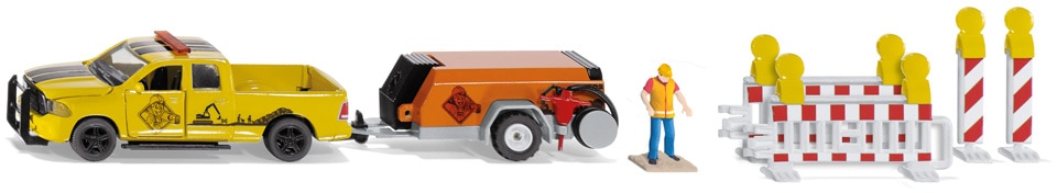 Siku Spielzeug-Auto »SIKU Super, RAM 1500 mit Kompressoranhänger (3505)«