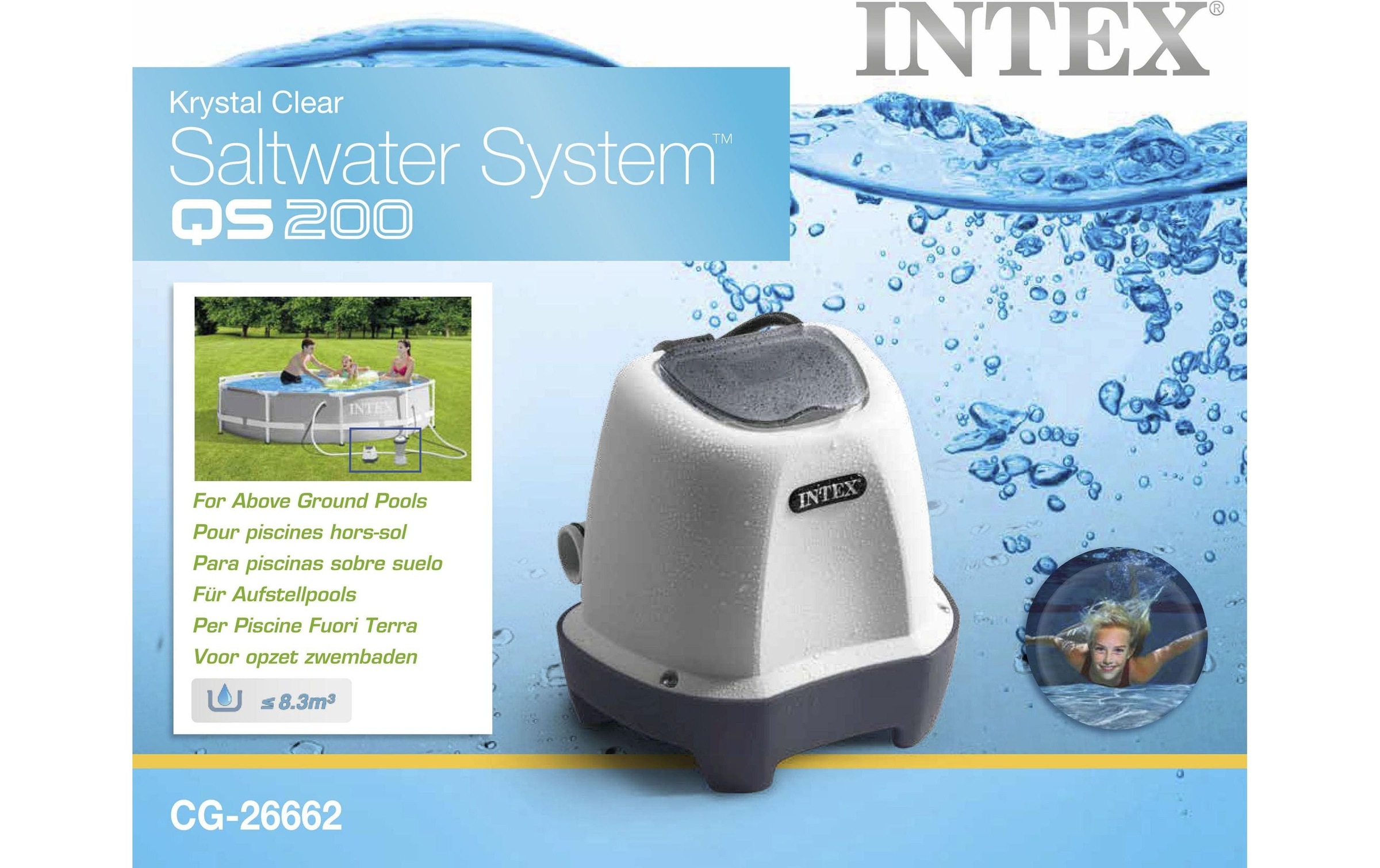 Intex Pool-Filterpumpe »Salzwasser System«