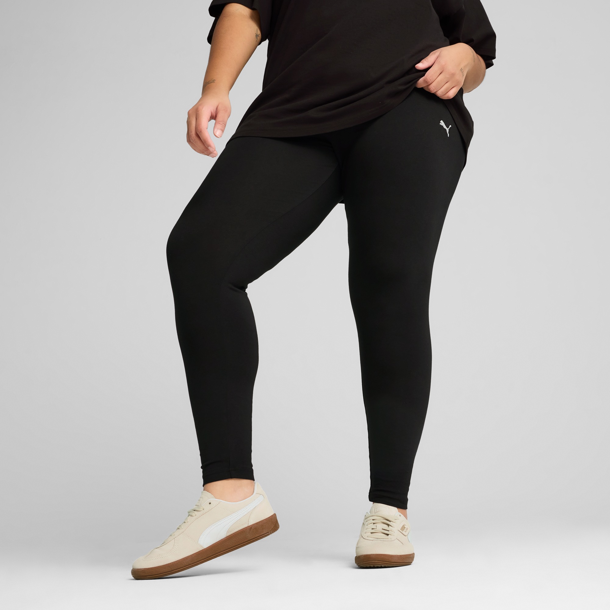 PUMA Leggings »ESS HIGH-WAIST LEGGINGS« sportlicher Stil, für Training und Freizeit, pflegeleicht
