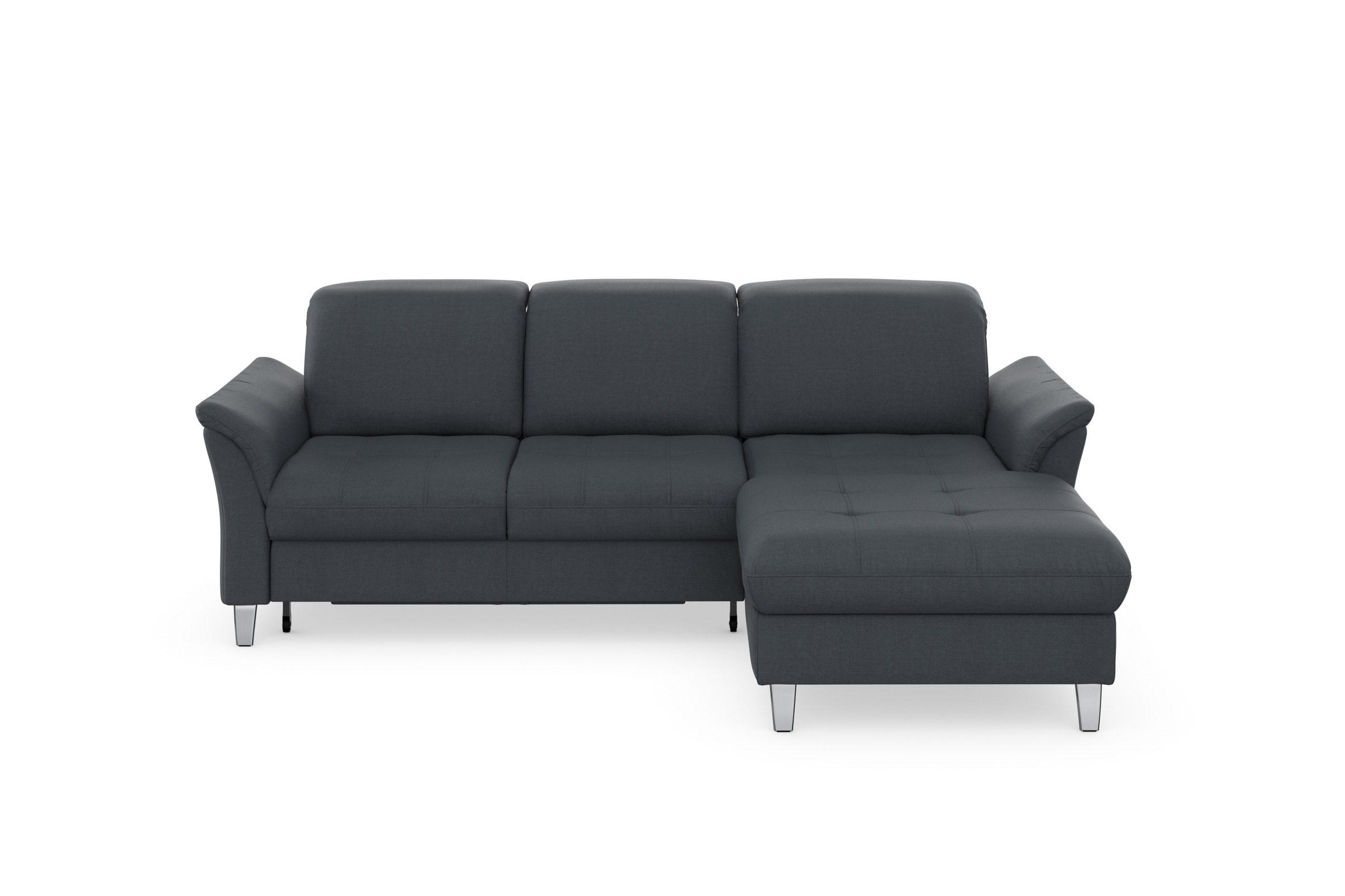 sit&more Ecksofa »Maggiore L-Form«, wahlweise mit Kopfteilverstellung, Bettfunktion und Bettkasten