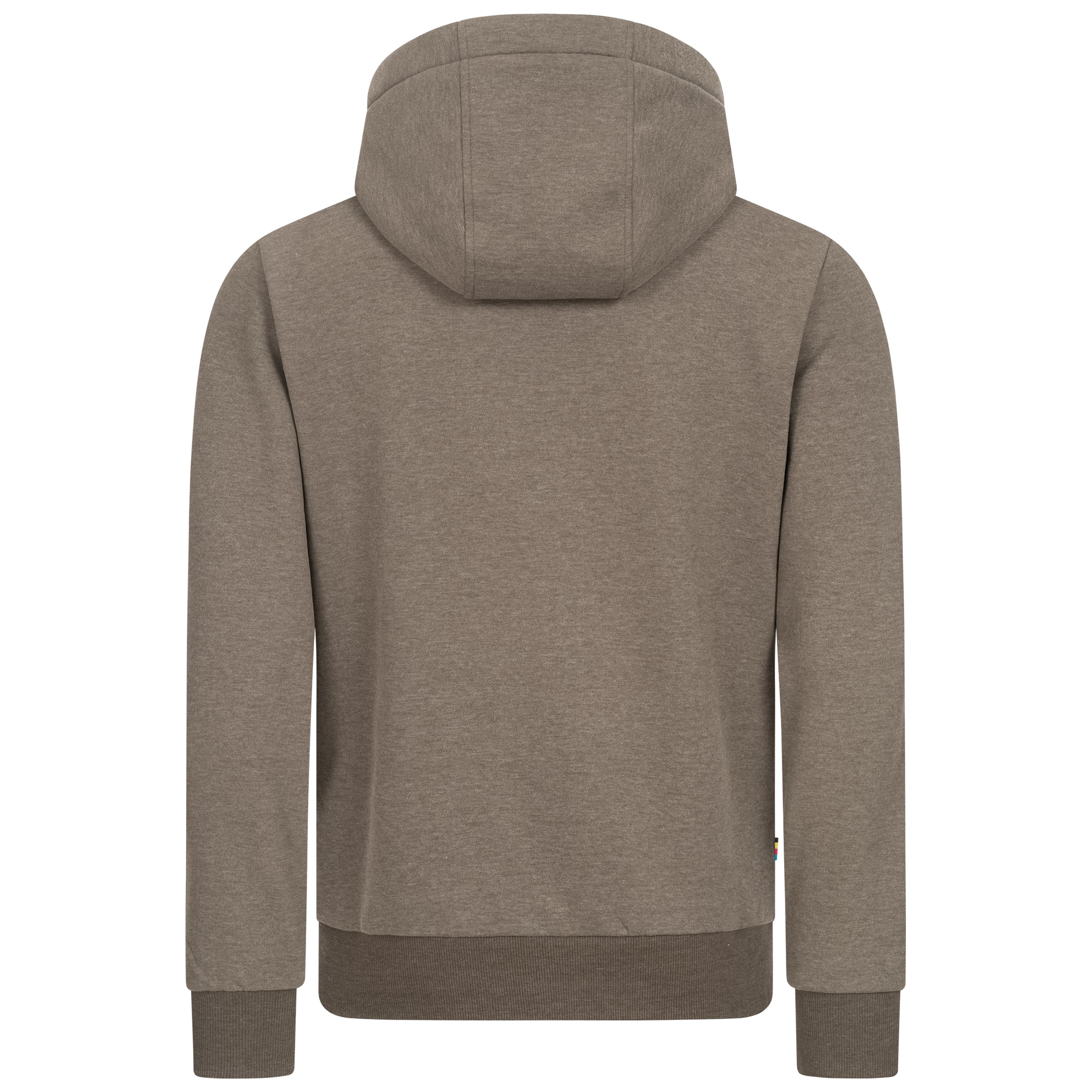 DEPROC Active Kapuzensweatshirt »FinnCMYK II MEN«, weiche Fleecejacke mit Kängurutasche