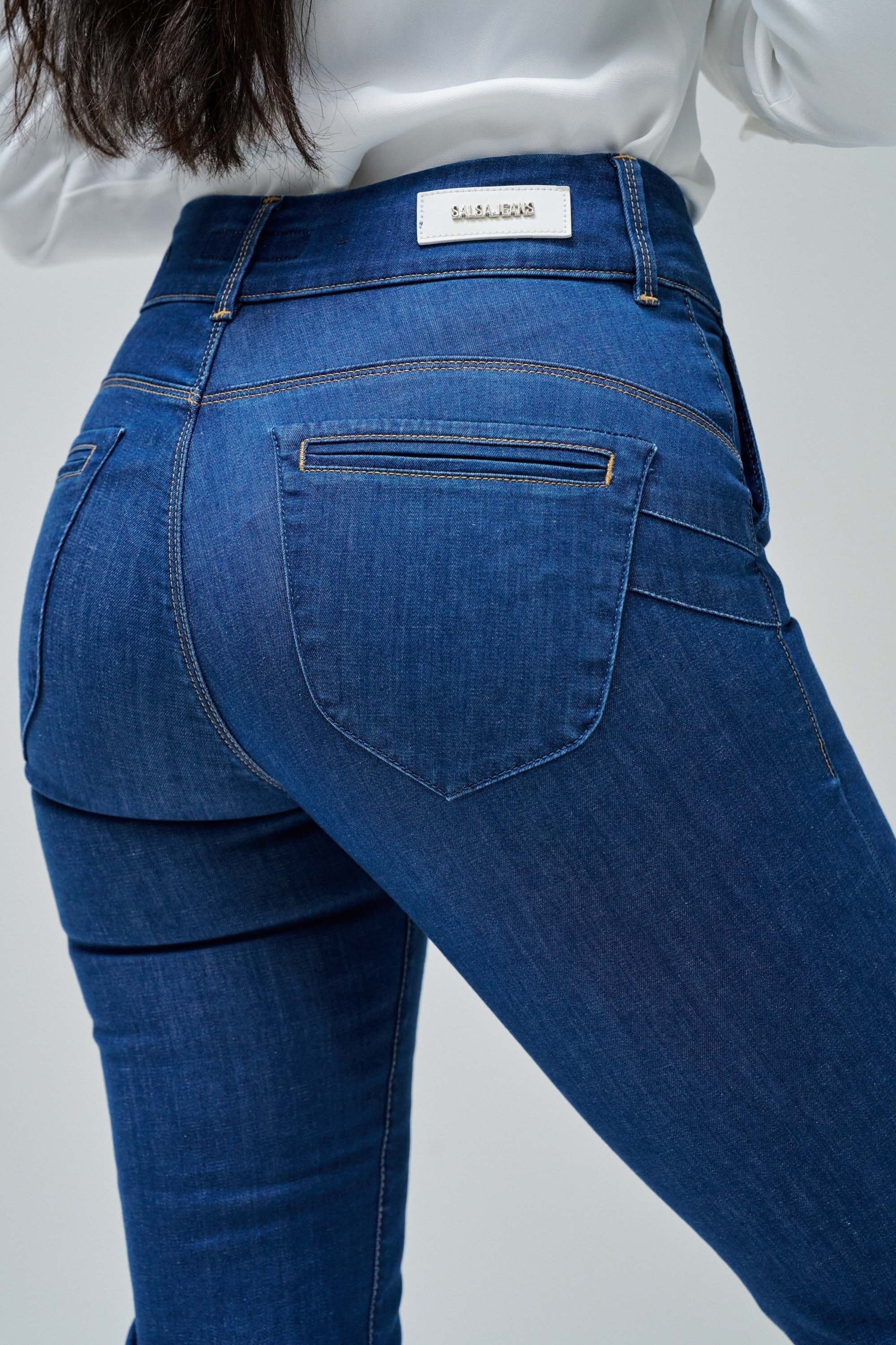 Salsa Slim-fit-Jeans »Salsa Jeans Jeans Secret Denim Crop Slim«