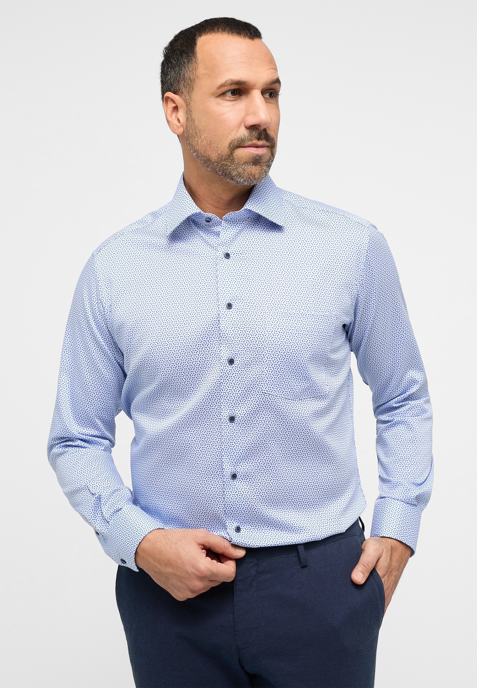 Eterna Langarmhemd »MODERN FIT«