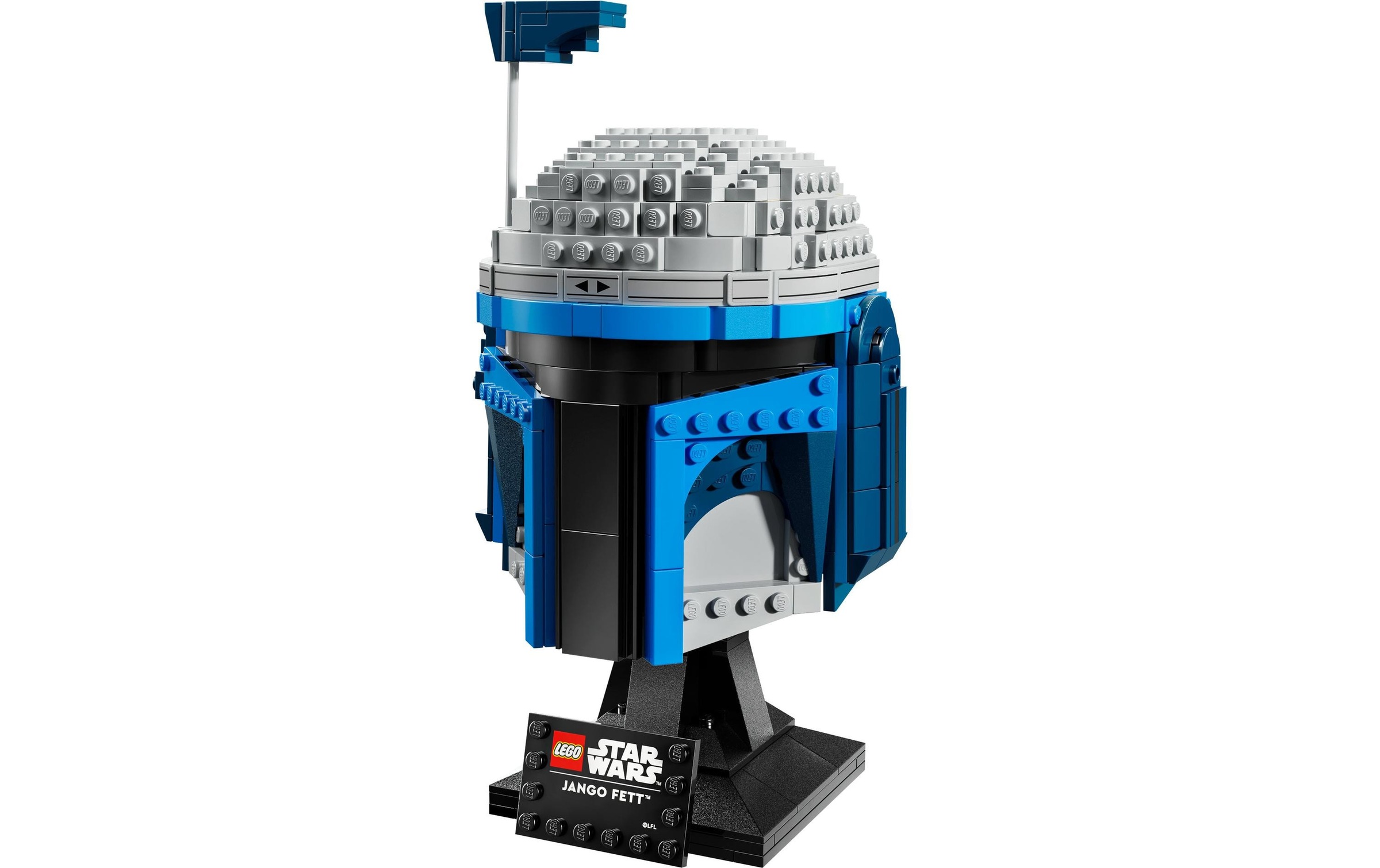 LEGO® Spielbausteine »Star Wars Jango Fett Helm 75408«, (616 St.)