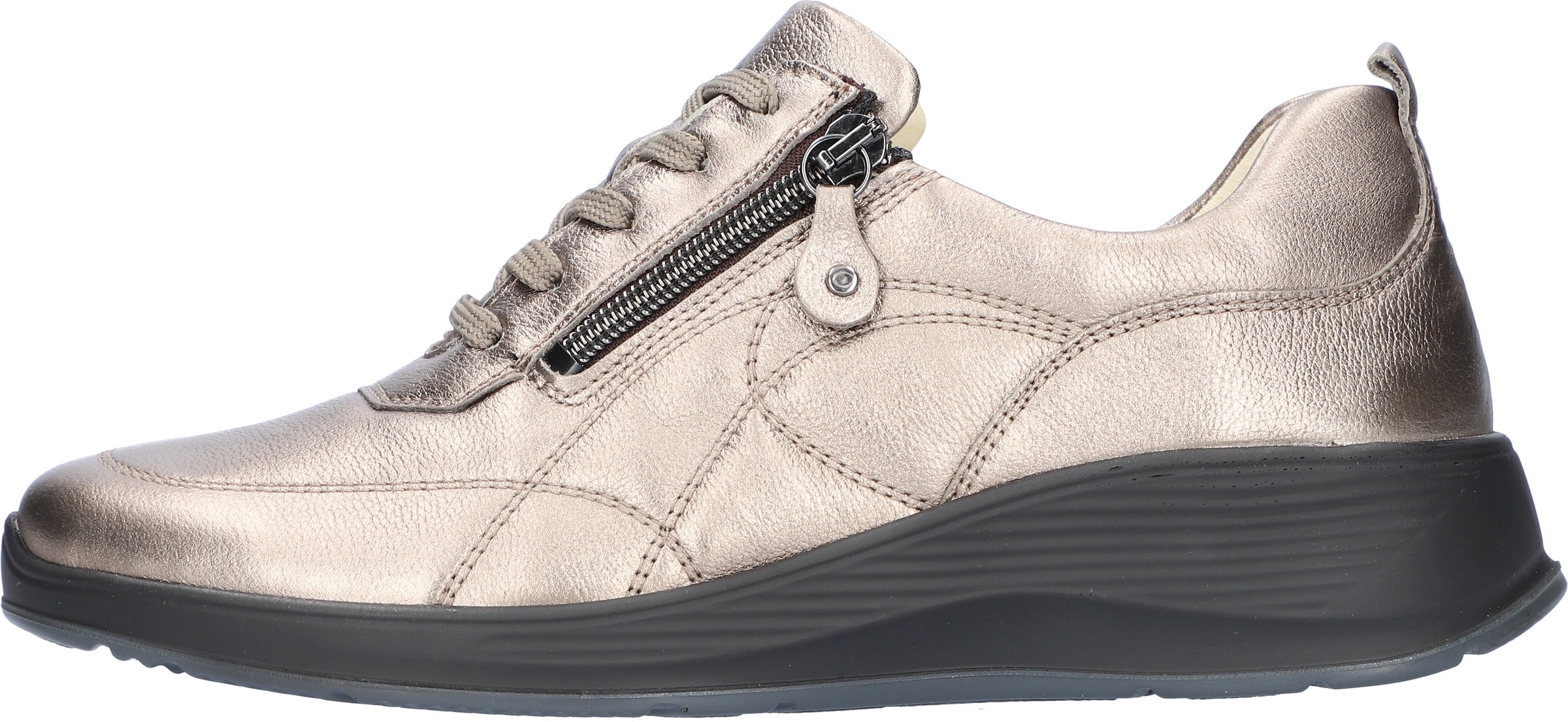 Waldläufer Sneaker »KALEA«, Komfortschuh, Halbschuh, Schnürschuh mit Reissverschlüssen, K-Weite