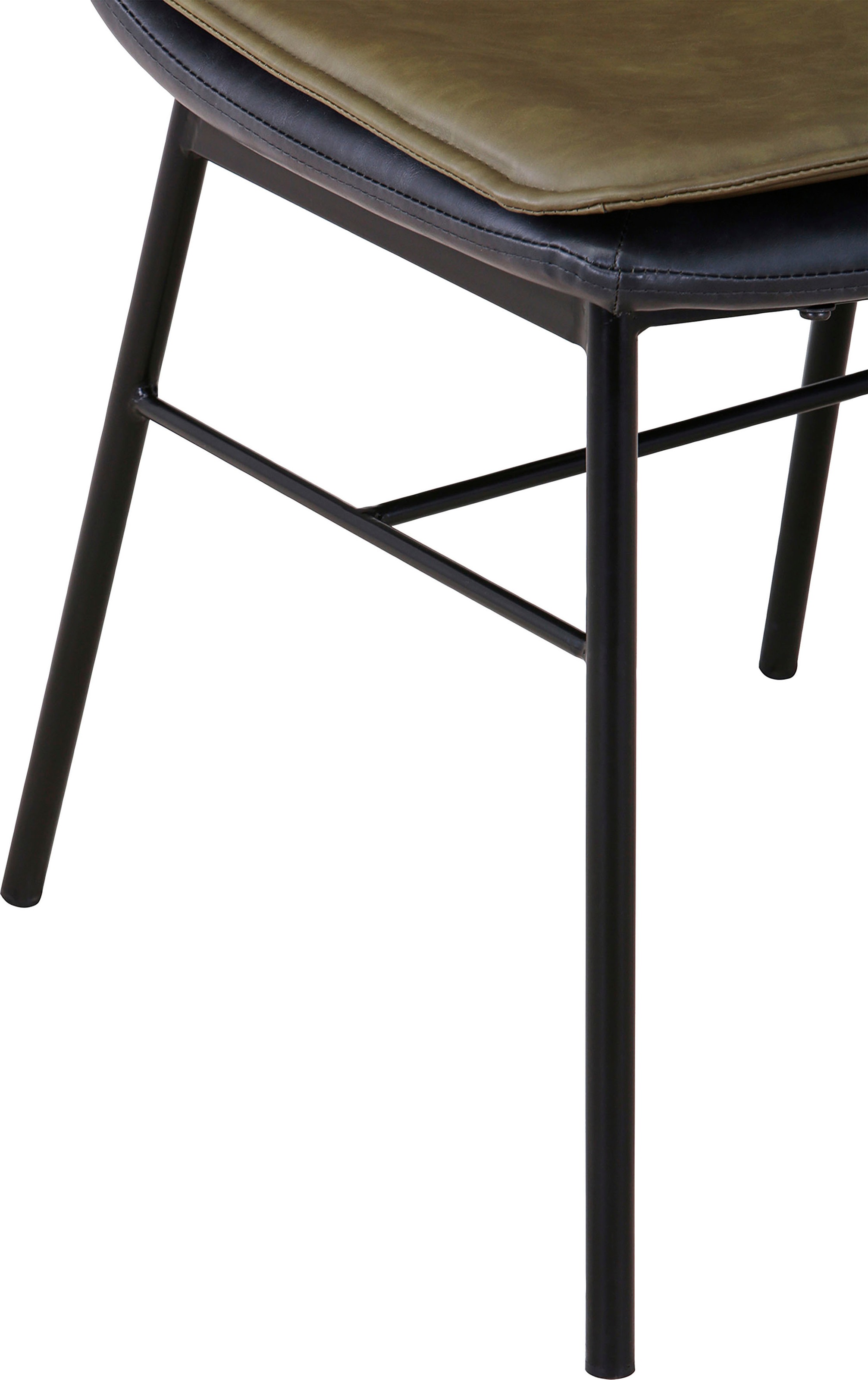 Kayoom Polsterstuhl »Stuhl Brady 125 2er-Set«, pflegeleicht, bequem