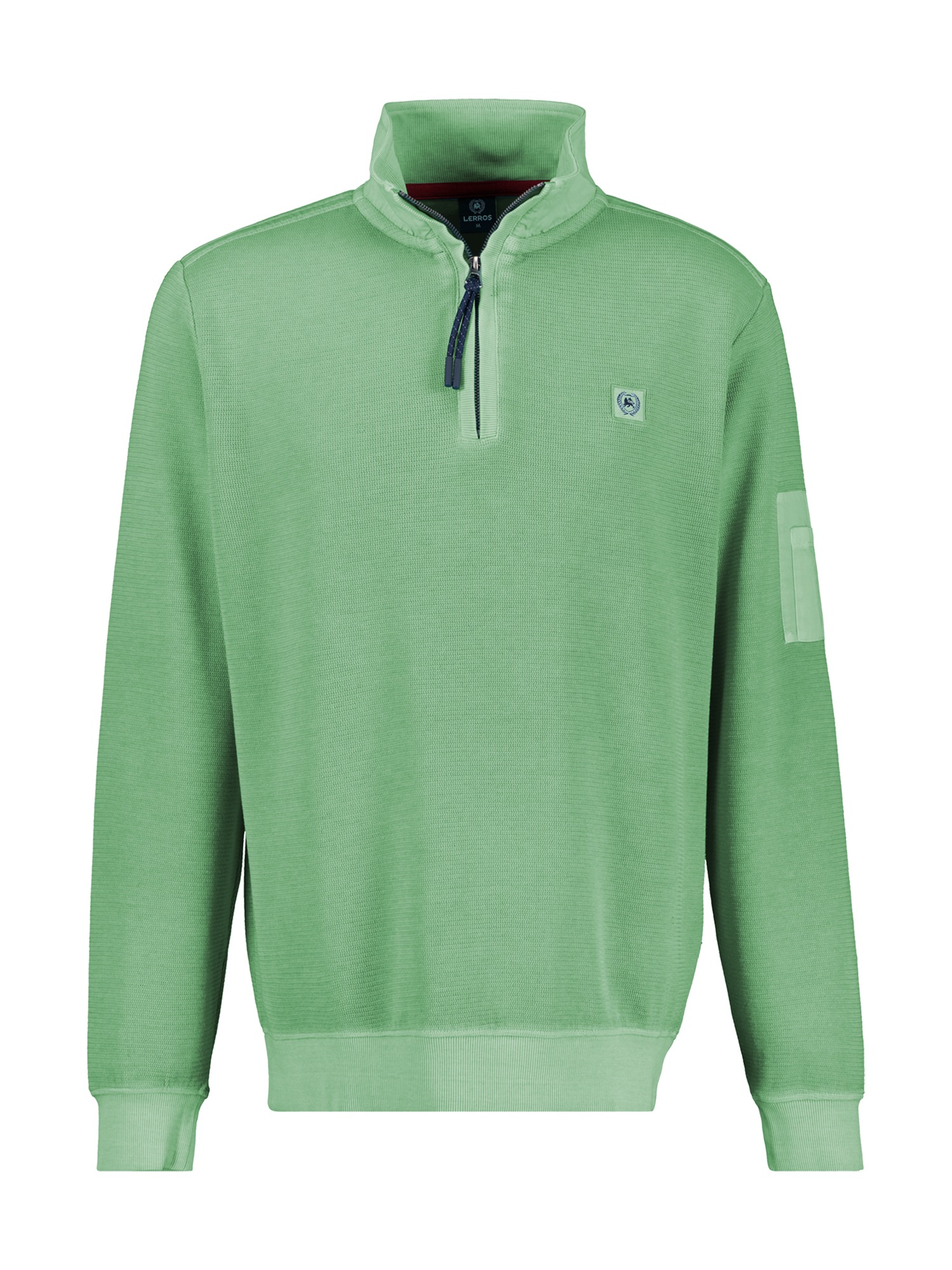 LERROS Sweatshirt »LERROS Sweattroyer in Zig-Zag-Struktur«