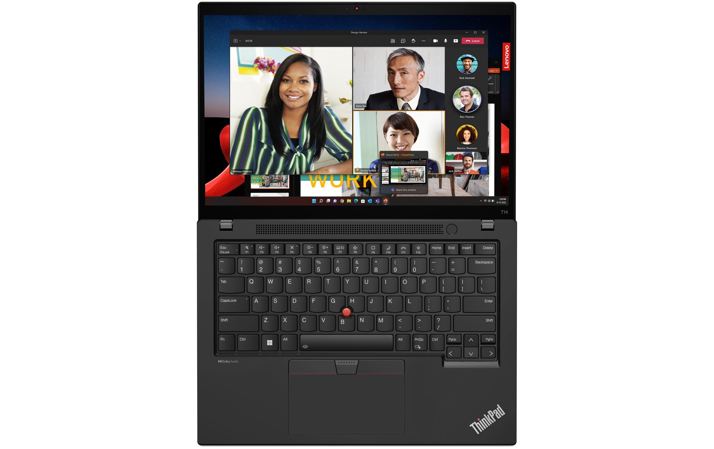 Lenovo Business-Notebook »ThinkPad T14 Gen. 4«, 35,42 cm, / 14 Zoll, Intel, Core i7, Iris Xe Graphics, 512 GB SSD