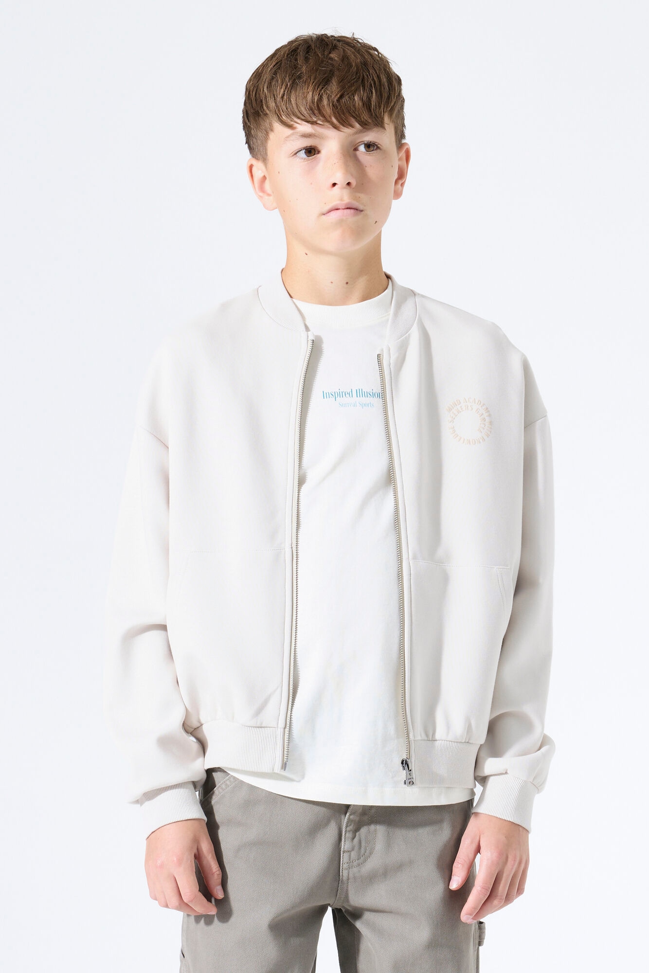 Garcia Sweatjacke Blouson mit Reissverschluss, für Boys