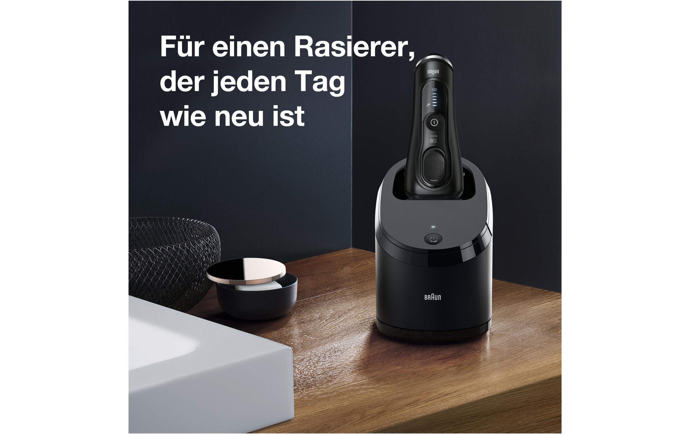 Braun Elektrorasierer »Series9 - 9352cc mit Reinigungsstation«