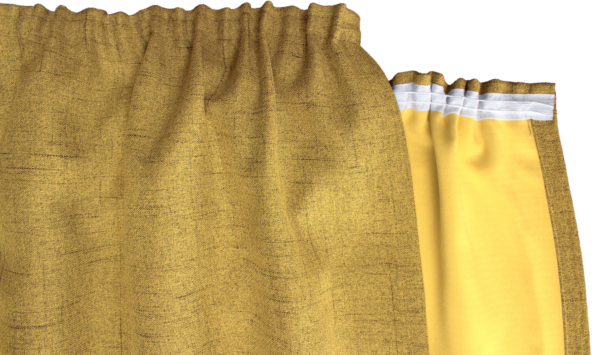 VHG Gardine »Rustika«, (1 St.), Deko Struktur, Polyester, pflegeleicht, nach Mass