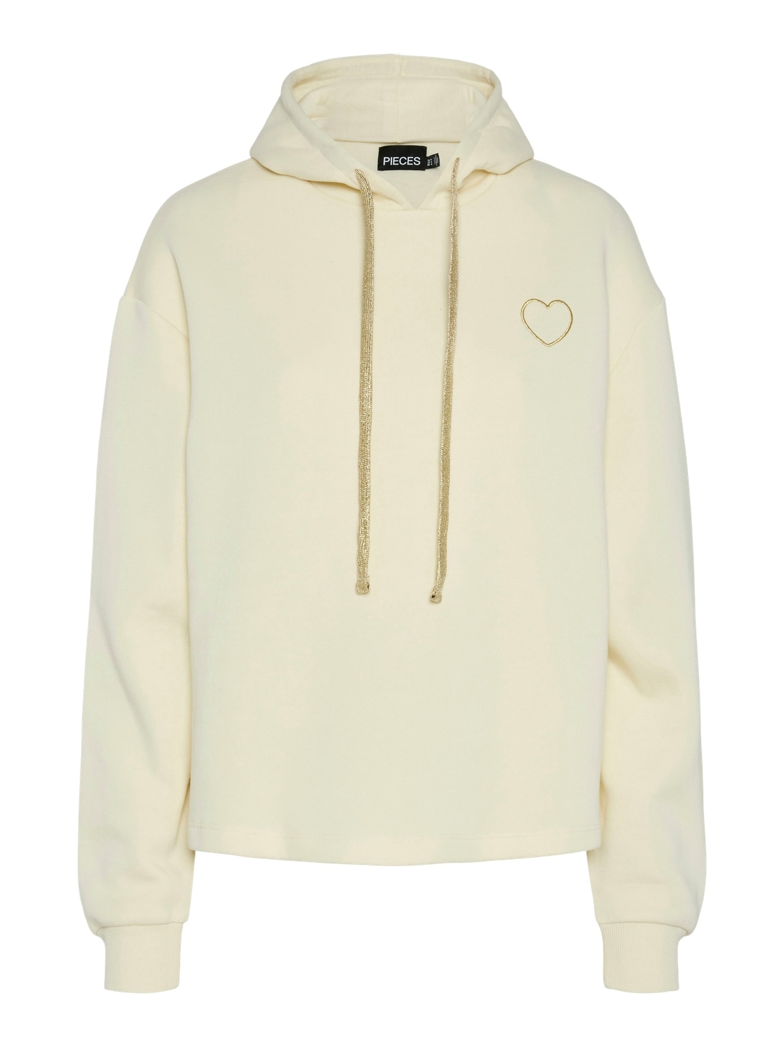 pieces Kapuzensweatshirt »PCCHILLI LS HEART HOODIE NOOS BC«