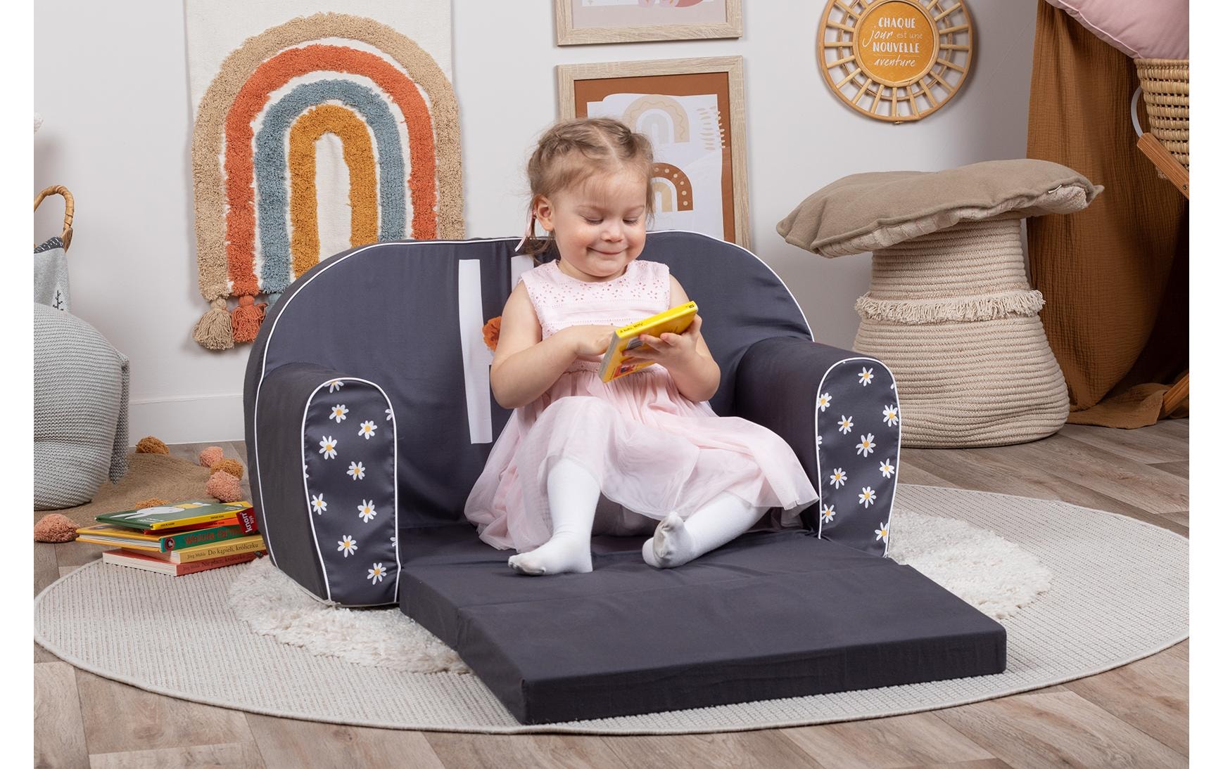 Knorrtoys® Kindersofa »«Lucky bear»«, Ausklappbar