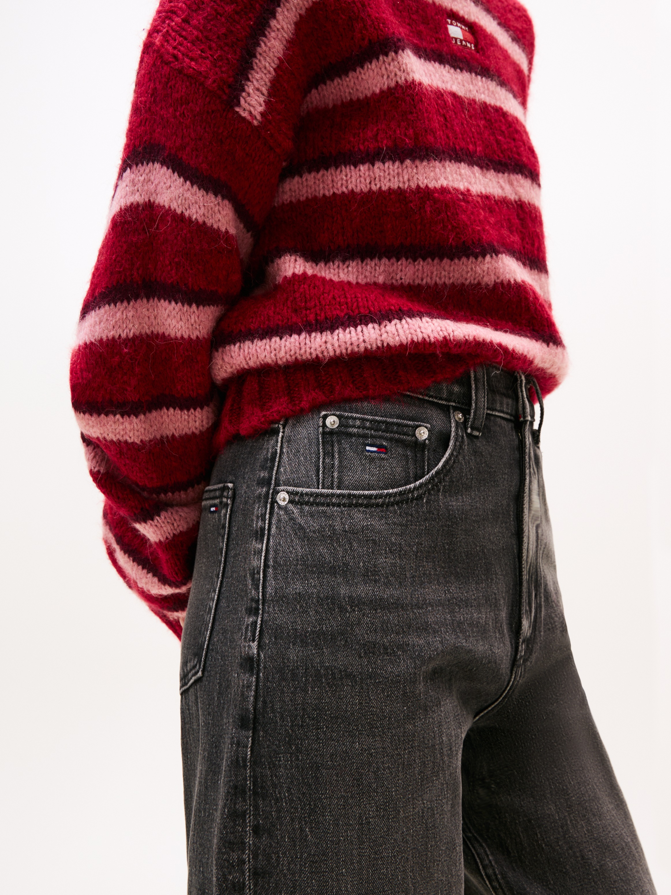 Tommy Jeans Tapered-fit-Jeans »MOM JEAN UH TPR BI0187«
