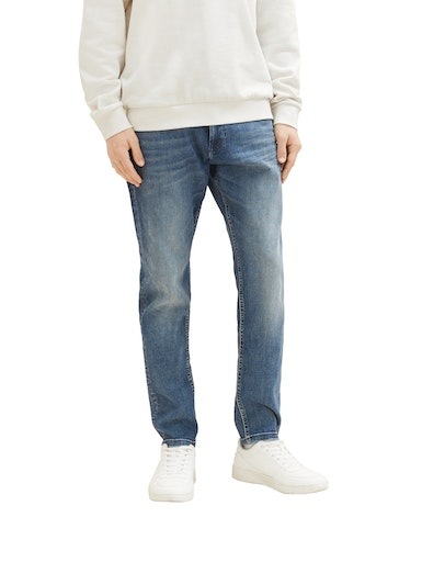 TOM TAILOR Denim Slim-fit-Jeans, mit Logo-Badge