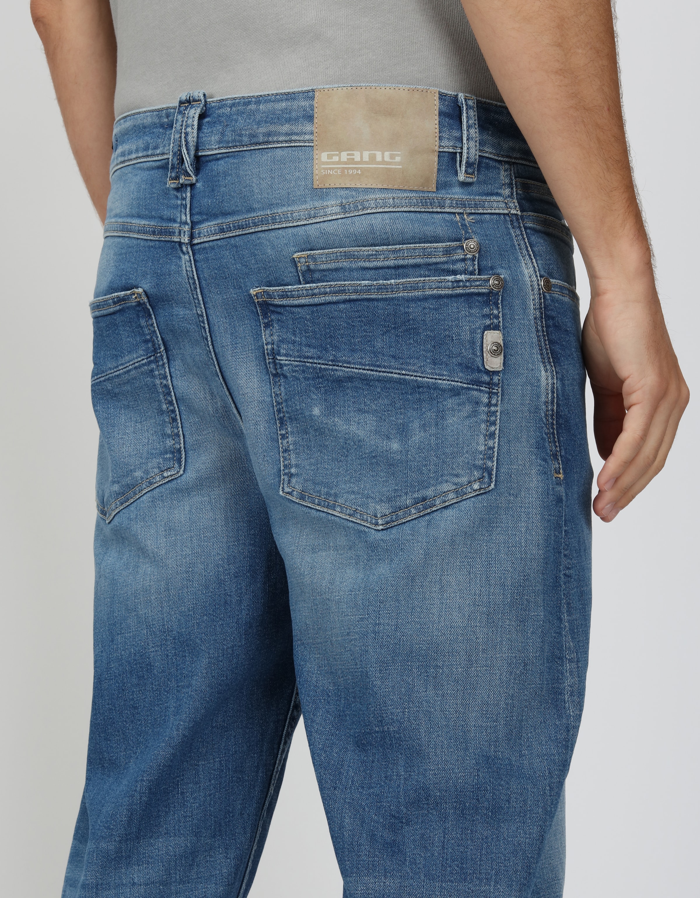 GANG Loose-fit-Jeans »94AIDEN«, mit doppelter Gesässtasche