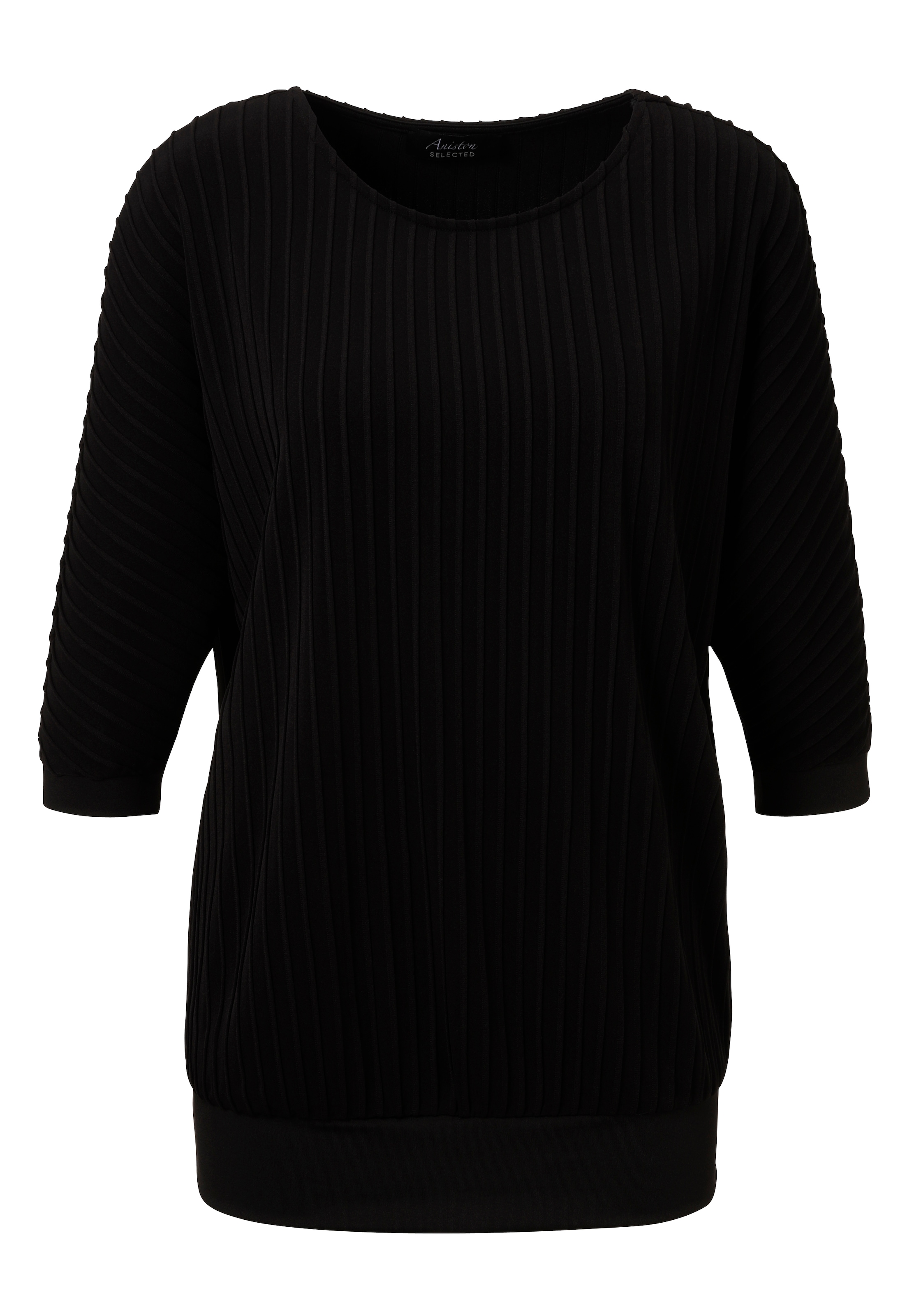 Aniston SELECTED Fledermausshirt, mit moderner Oberflächenstruktur - NEUE KOLLEKTION