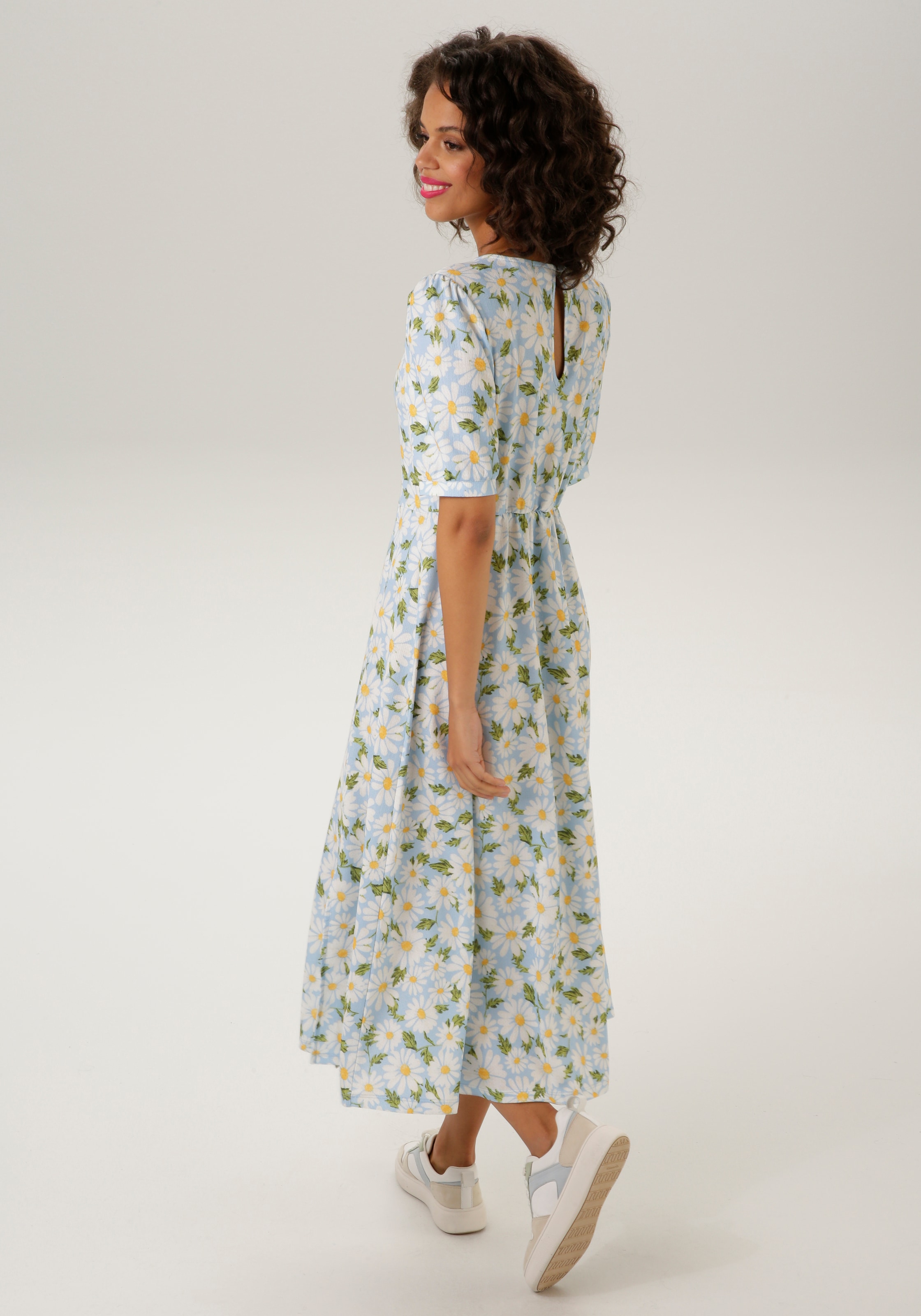 Aniston CASUAL Sommerkleid, mit bezaubernden Margeriten bedruckt - NEUE  KOLLEKTION online shoppen bei Jelmoli-Versand Schweiz | Jerseykleider