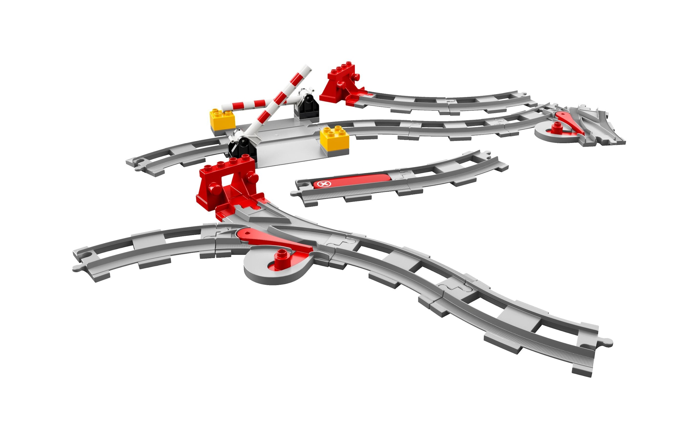 LEGO® Spielzeug-Eisenbahn »Schienen 108«, (23 tlg.)