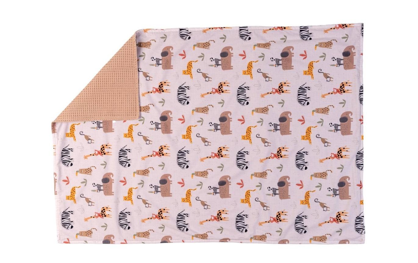 Babydecke »Ullenboom Waffelpiqué Sand Savanne 70 x 100 cm«