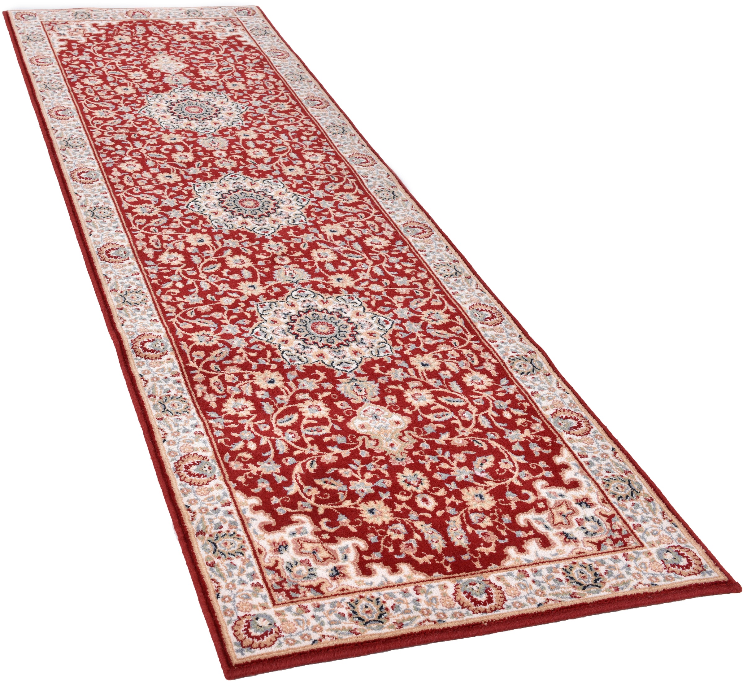THEKO Wollteppich »Dolna - 859«, rechteckig, 10 mm Höhe, Kurzflor, reine Wolle, Orient-Optik