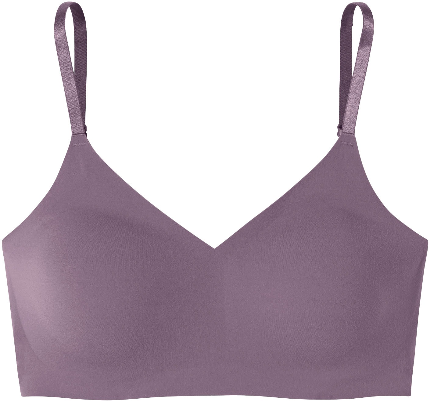 Schiesser Bustier »Invisible Soft«, Mikrofaser, herausnehmbare Pads, V-Ausschnitt, Lasercut-Abschlüsse