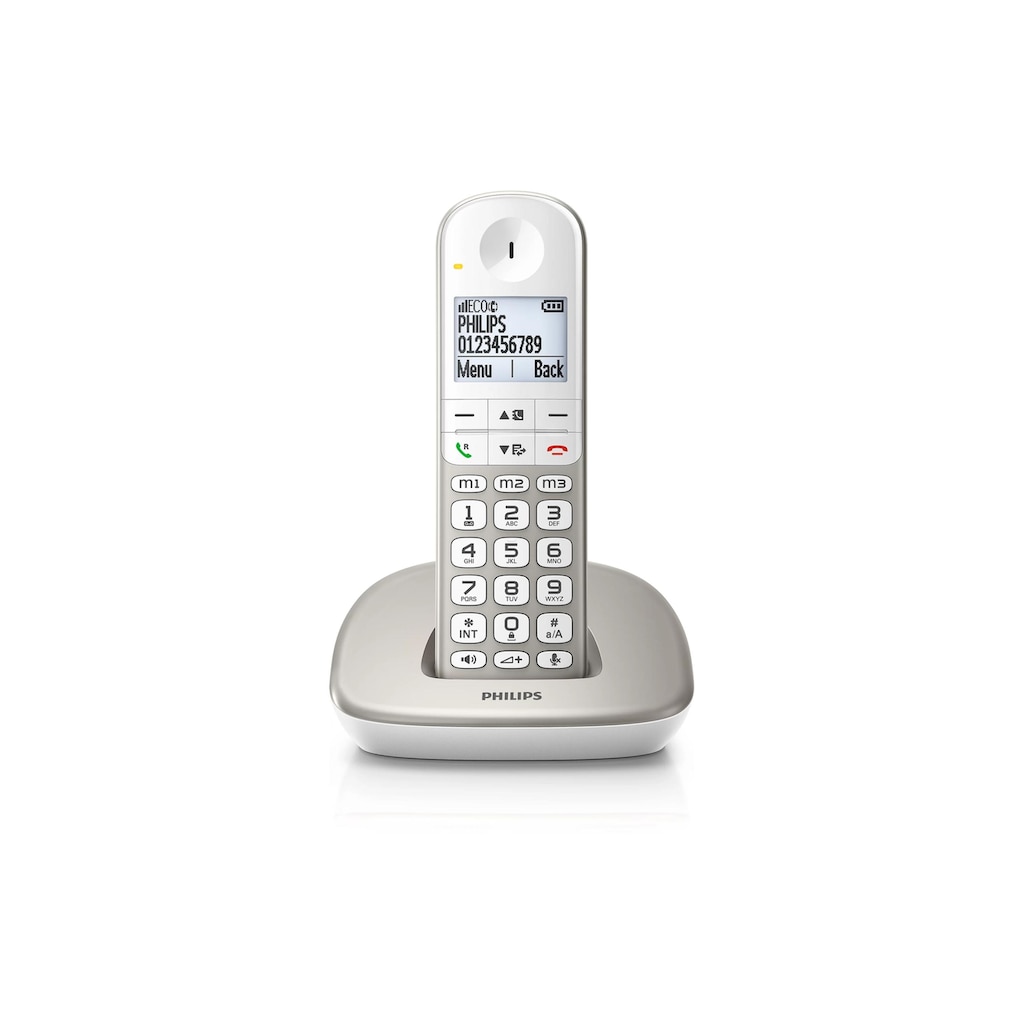 Philips Festnetztelefon »Philips XL4901S Silver«
