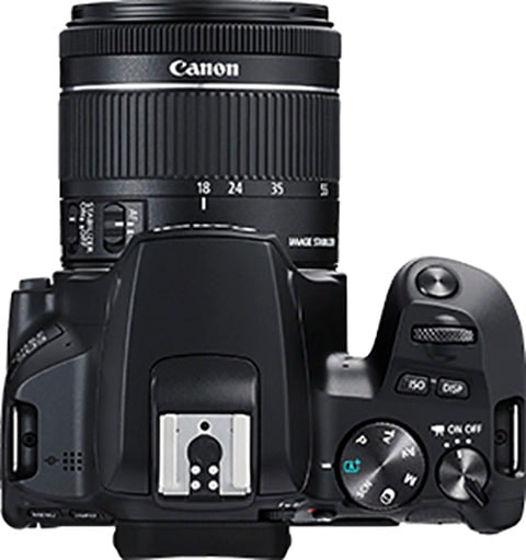 Canon Spiegelreflexkamera »EOS 250D«, EF-S 18-55mm f/4-5.6 IS STM, 24,1 MP, 3 fachx opt. Zoom, WLAN-Bluetooth