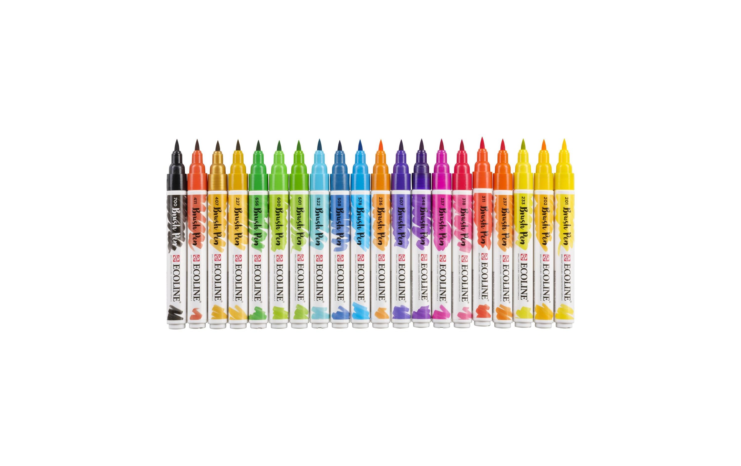 Talens Faserstift »Ecoline 20er Set«, Verwischbar