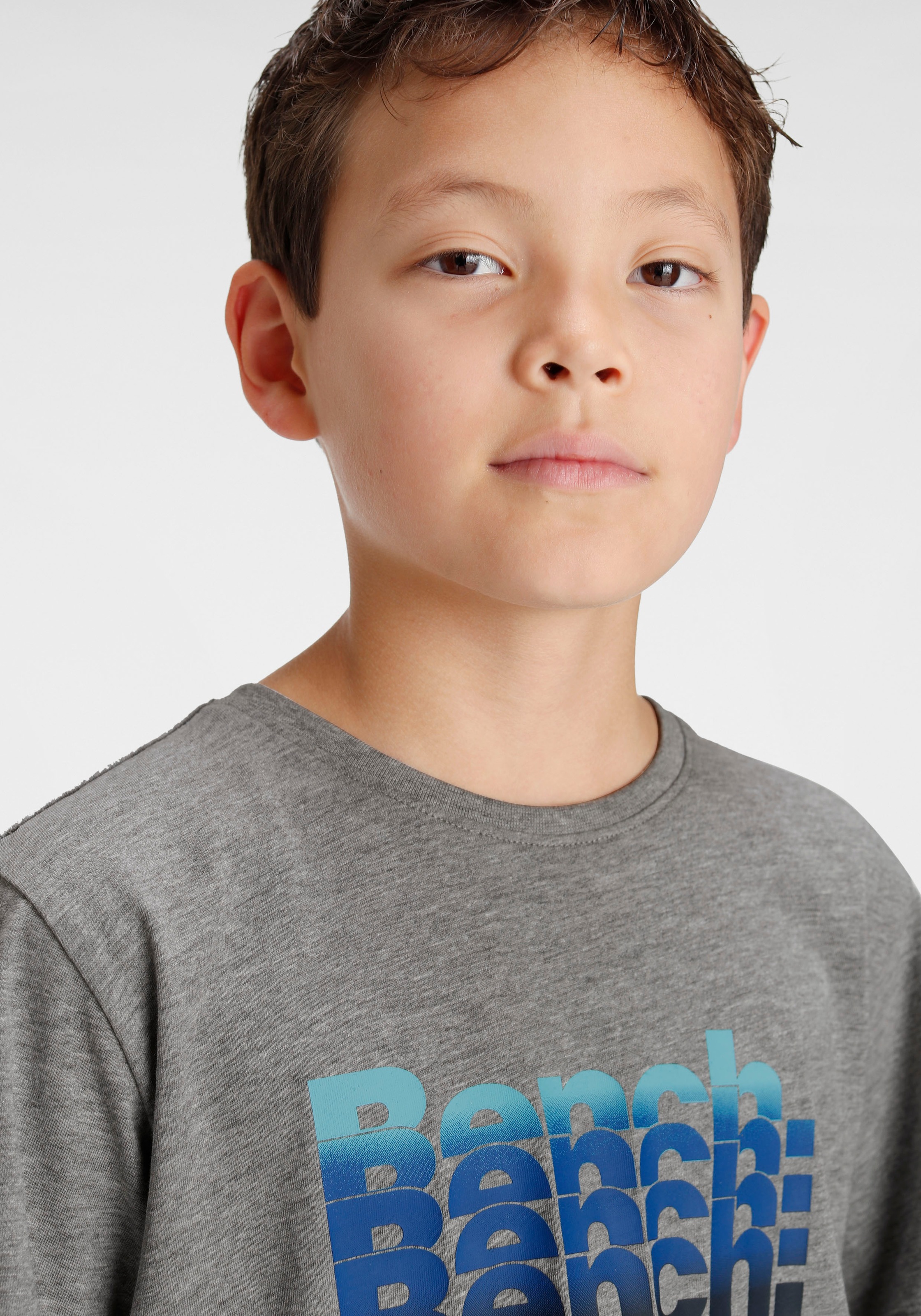✵ Bench. entdecken günstig | Oprik« melierter T-Shirt Jelmoli-Versand »in