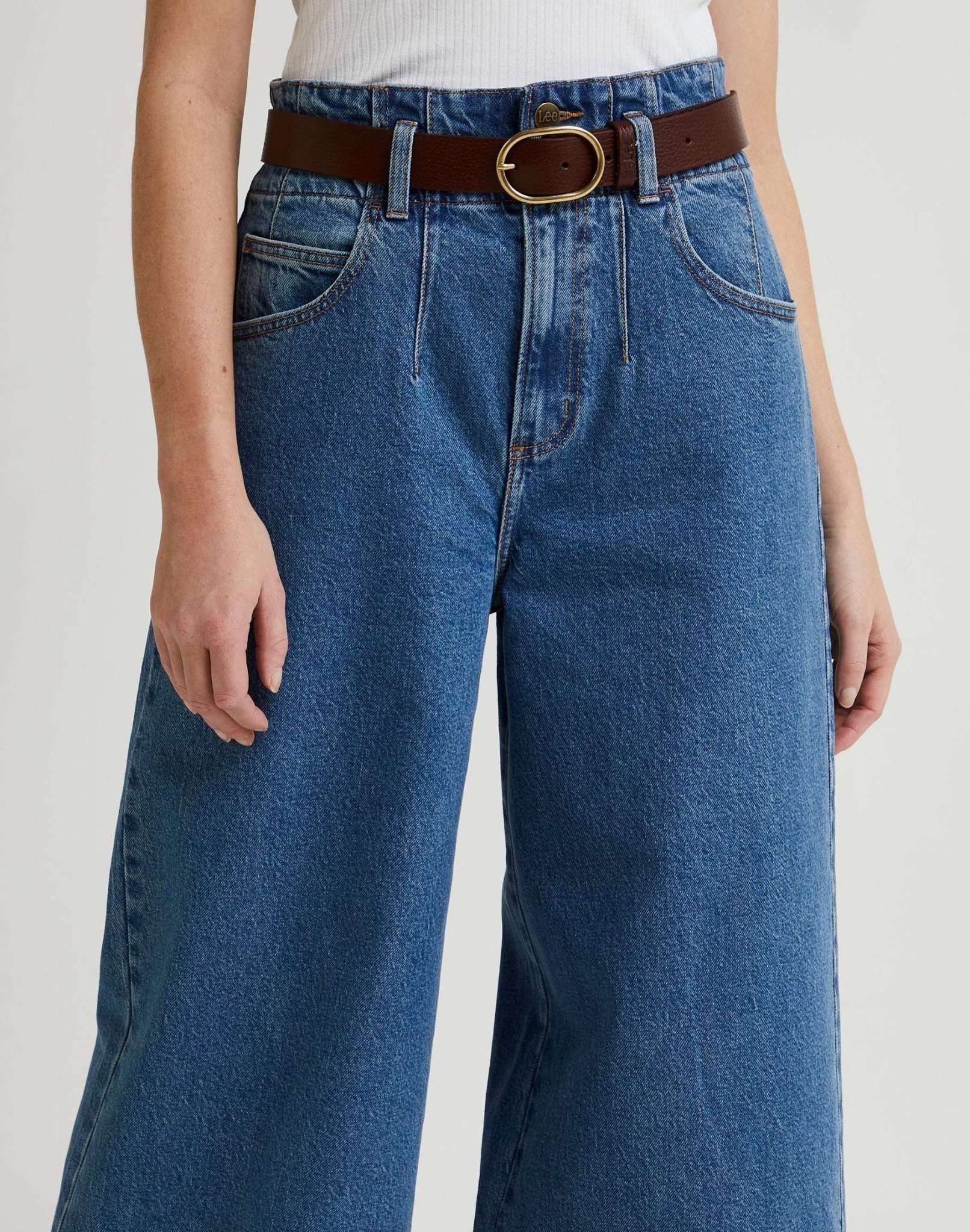 Lee® Hüftgürtel »Lee Gürtel Wide Leather Belt«