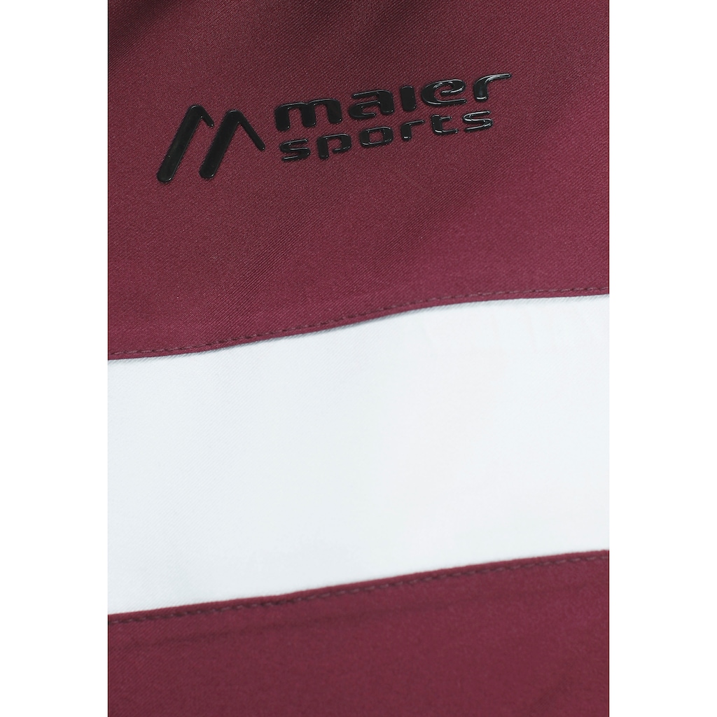 Maier Sports Skijacke »Ski Jacke wattiert Damen«, mit Kapuze