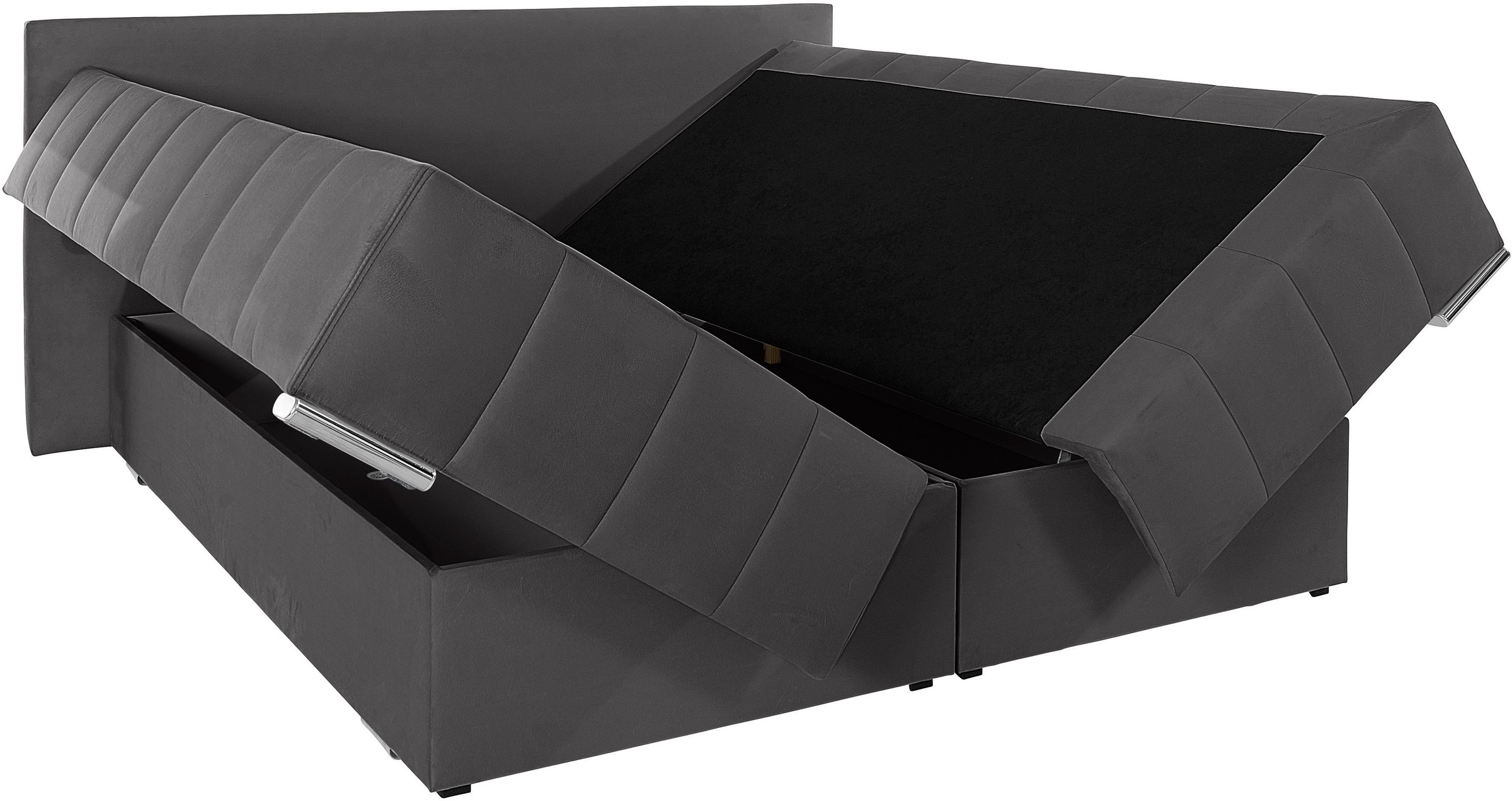 COLLECTION AB Boxbett »Vanessa«, inklusive Topper, H2 ohne Bettkasten, H3 mit Bettkasten