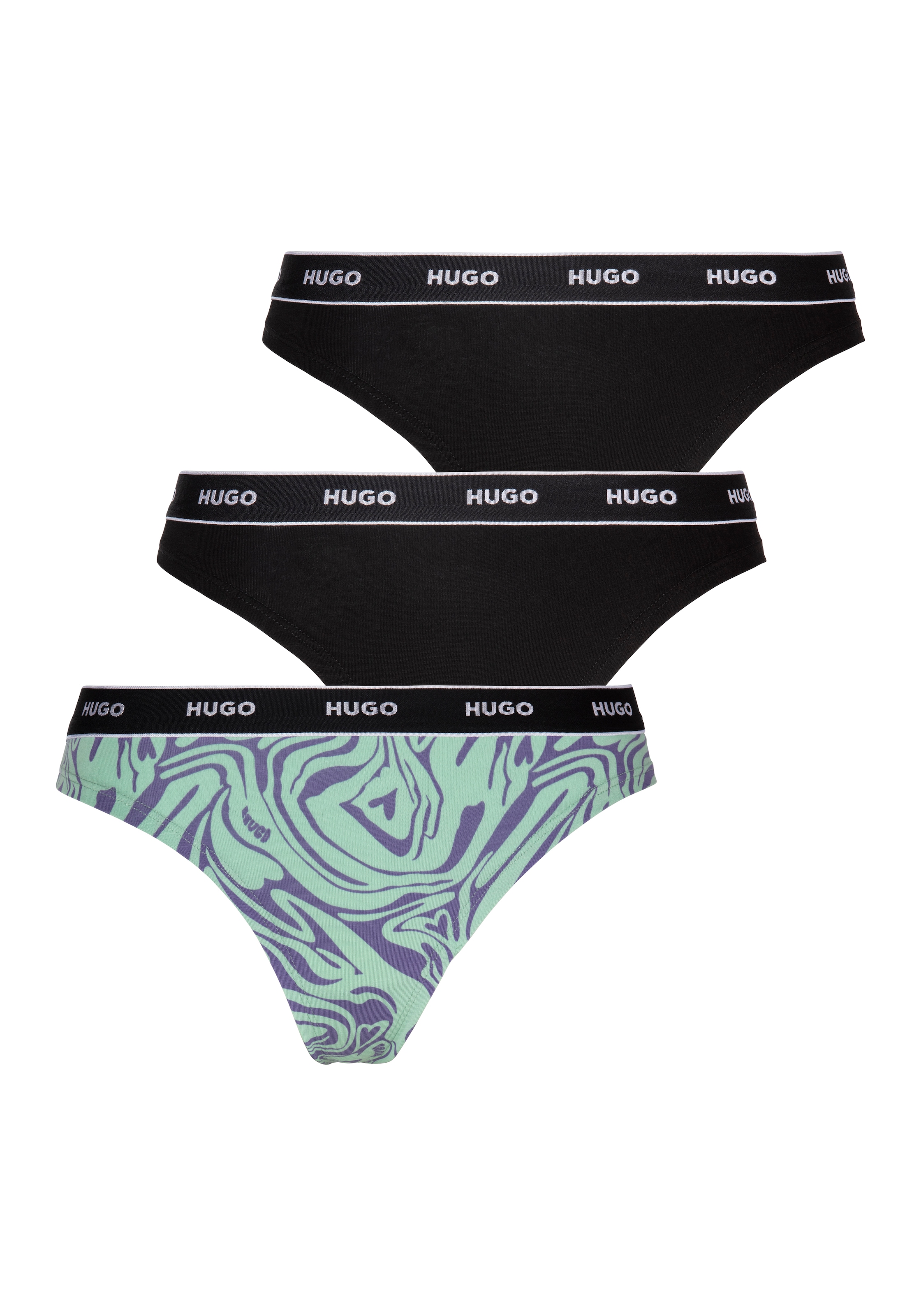 String »TRIPLET THONG DESIGN«, (Set, 3 St., 3), mit Logobund