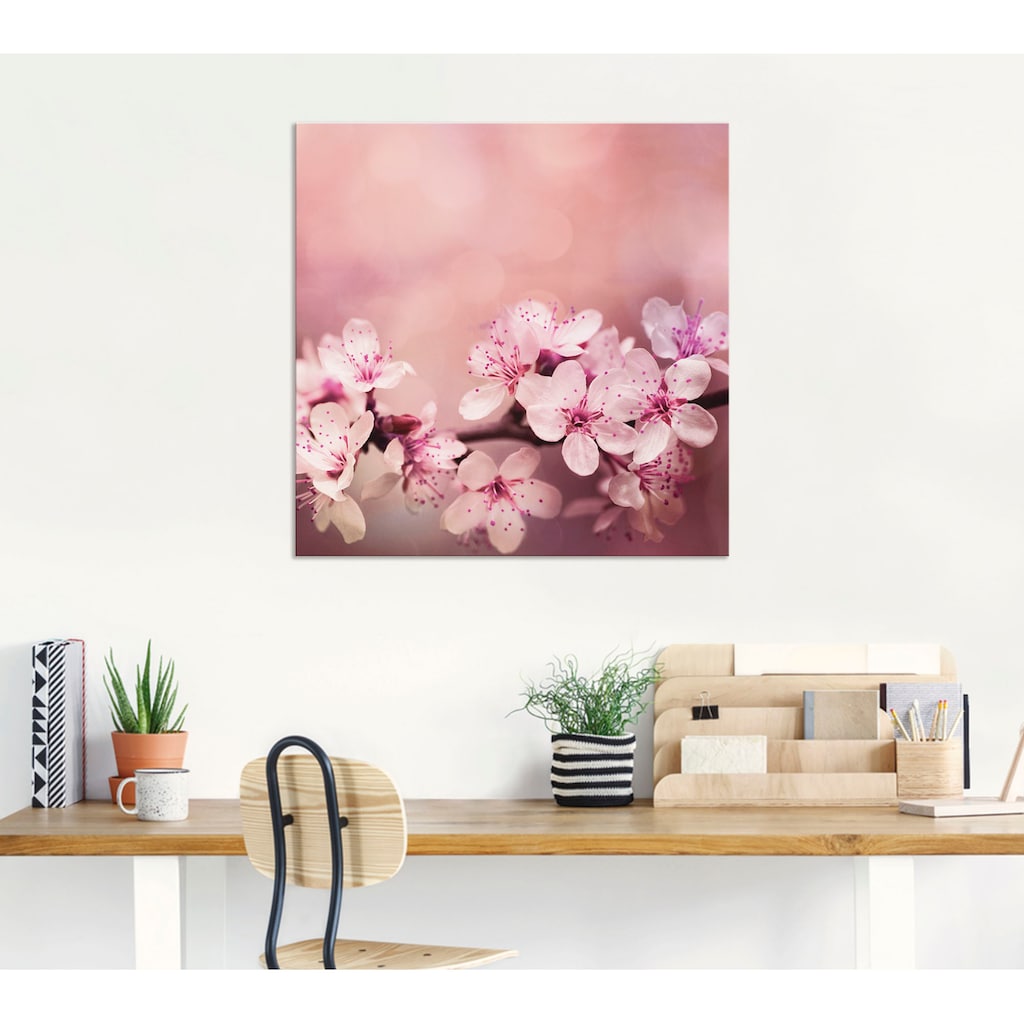 Artland Wandbild »Kirschblüten«, Blumen, (1 St.)