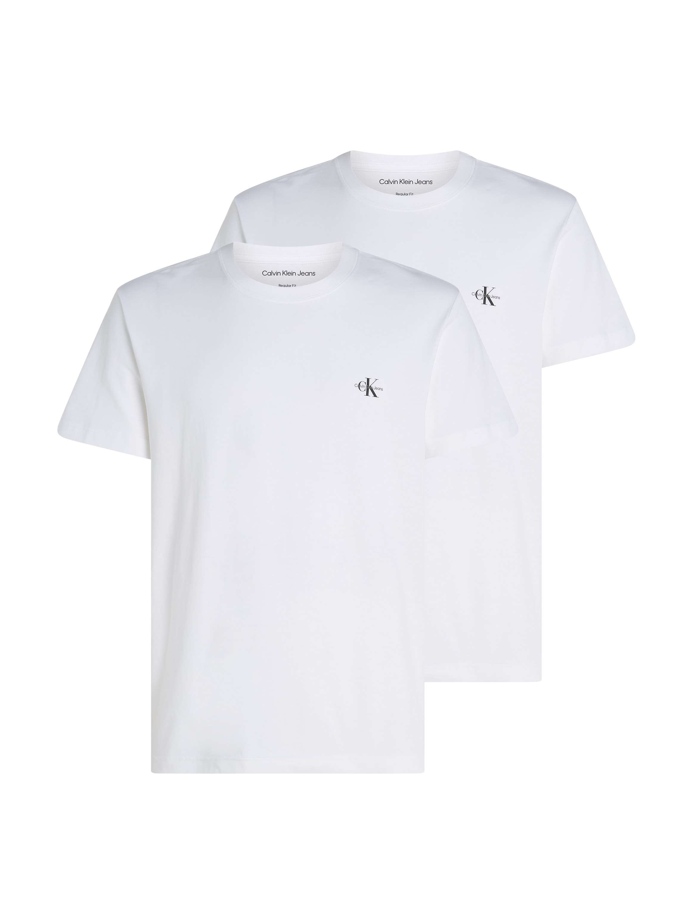 Calvin Klein Jeans T-Shirt »2 PACK MONOLOGO« Logodruck