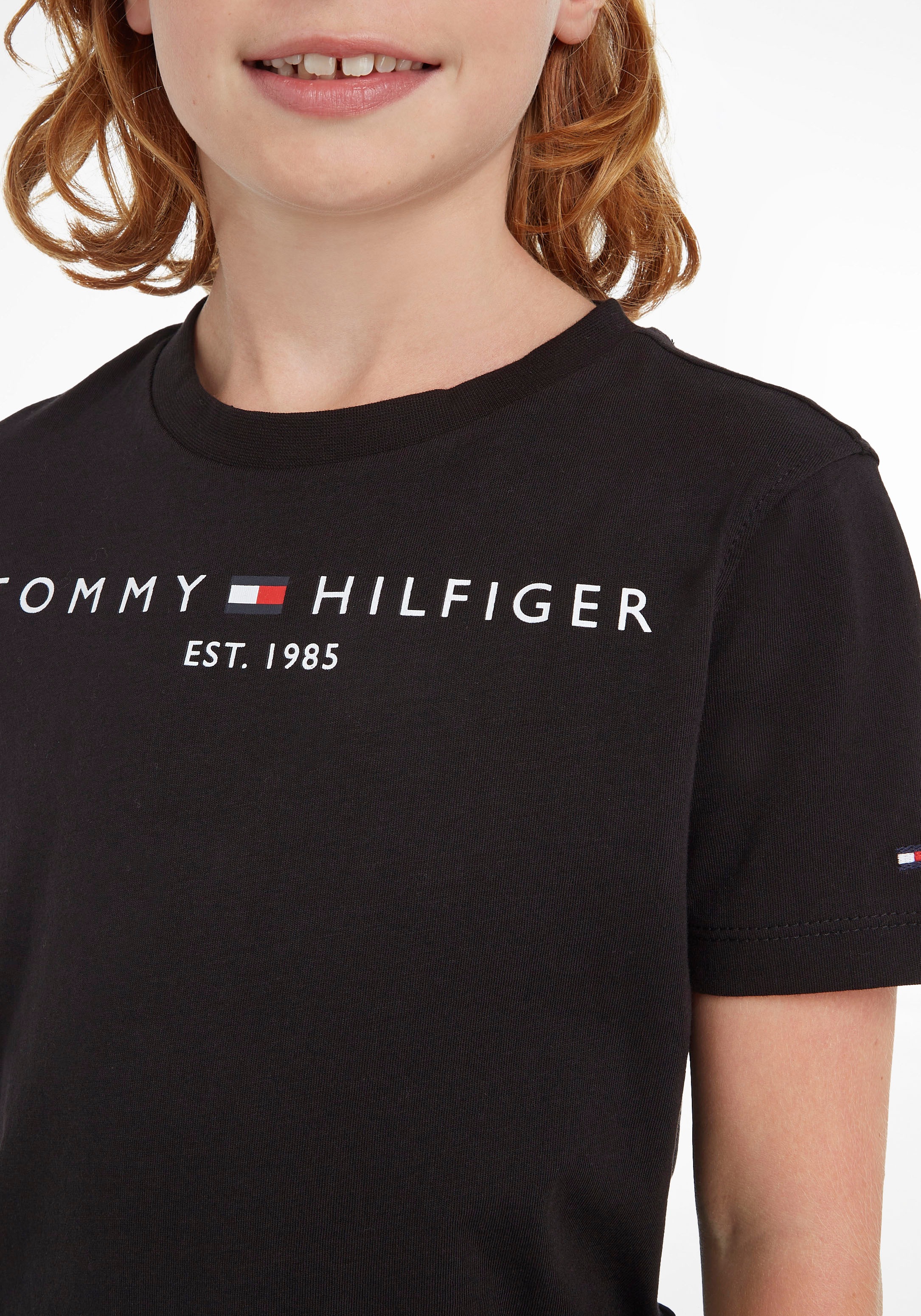 ✵ | Junior Kids Kinder TEE«, Jelmoli-Versand Jungen T-Shirt MiniMe,für Tommy günstig »ESSENTIAL Hilfiger entdecken