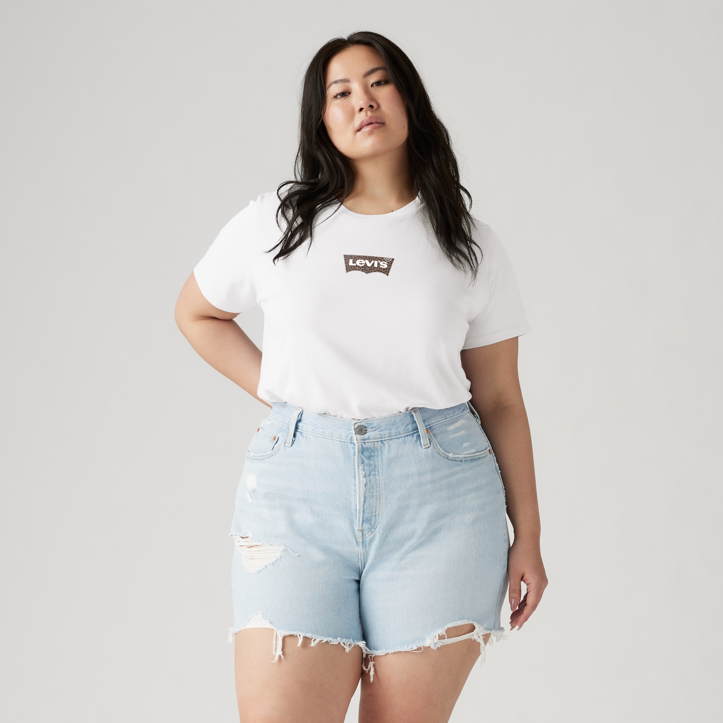 Levi's® Plus Rundhalsshirt »LSE_ PL PERFECT TEE« aus Baumwolle