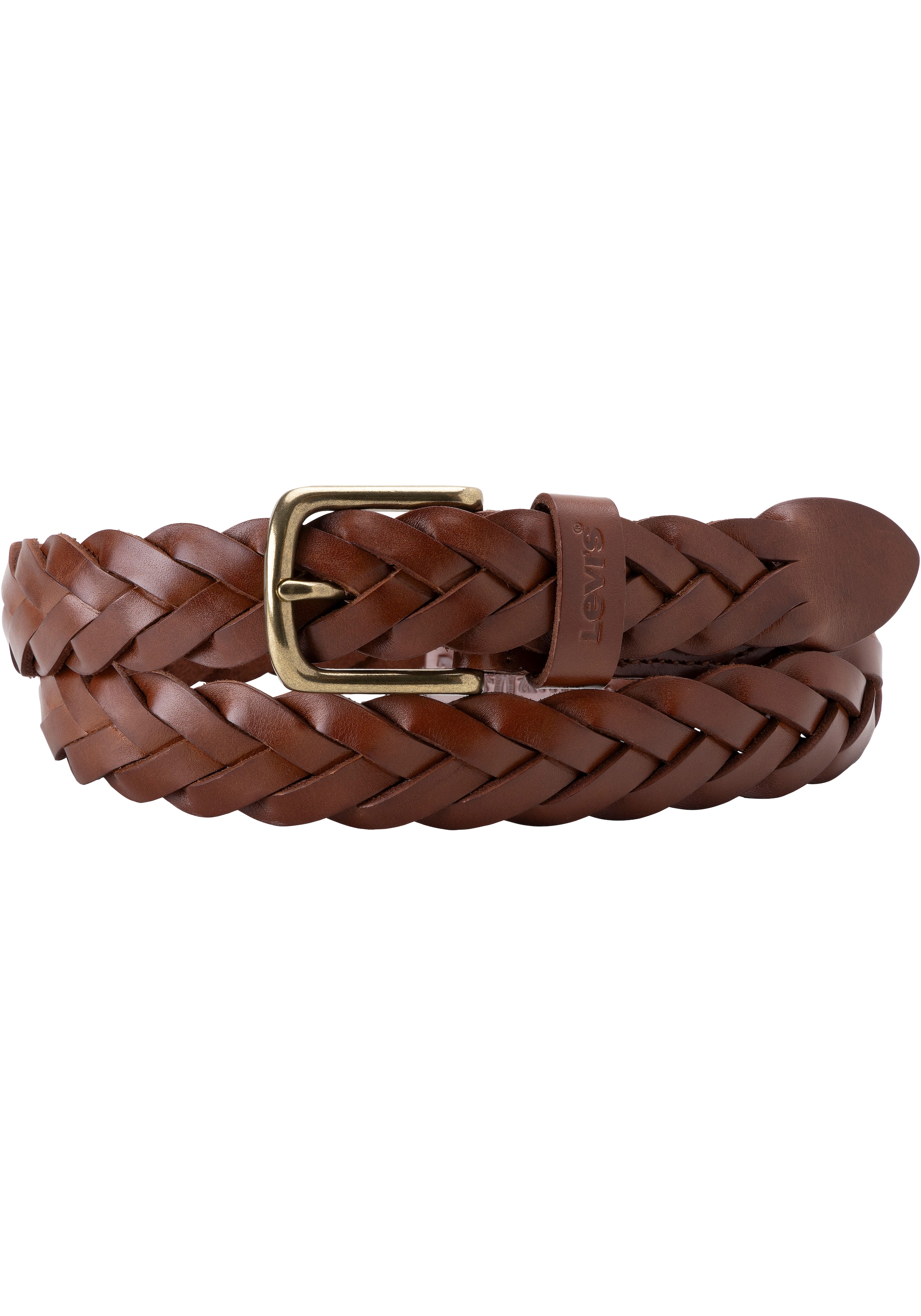 Levi's® Ledergürtel »LEATHER BRAID«, Unisex