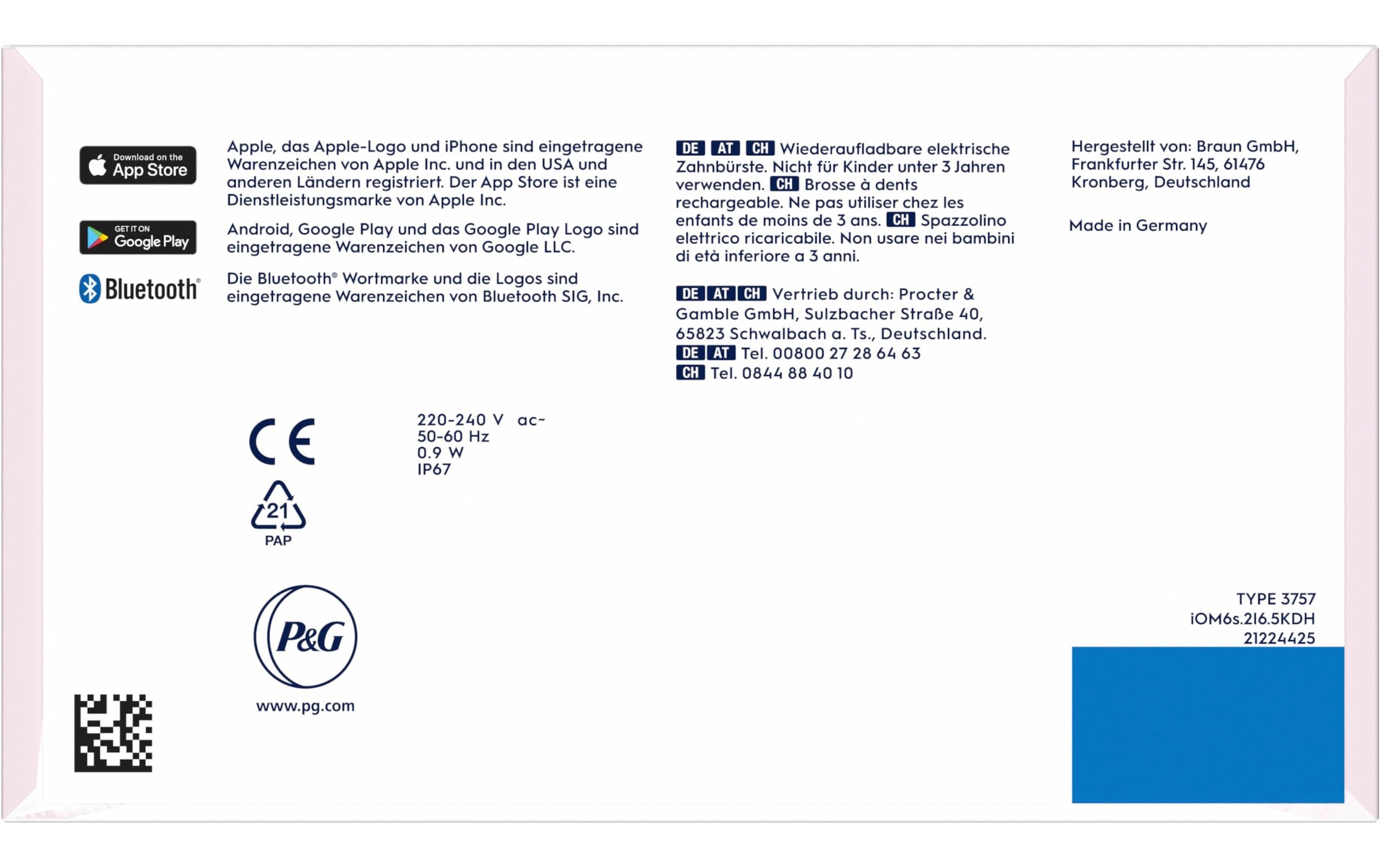 Oral-B Elektrische Zahnbürste »iO Series6«