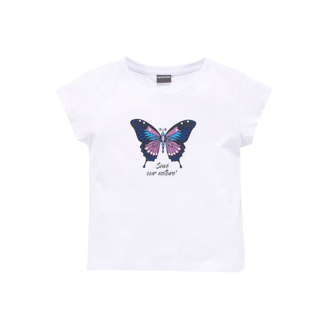 ✵ KIDSWORLD T-Shirt, in kürzerer gerader Form online bestellen |  Jelmoli-Versand