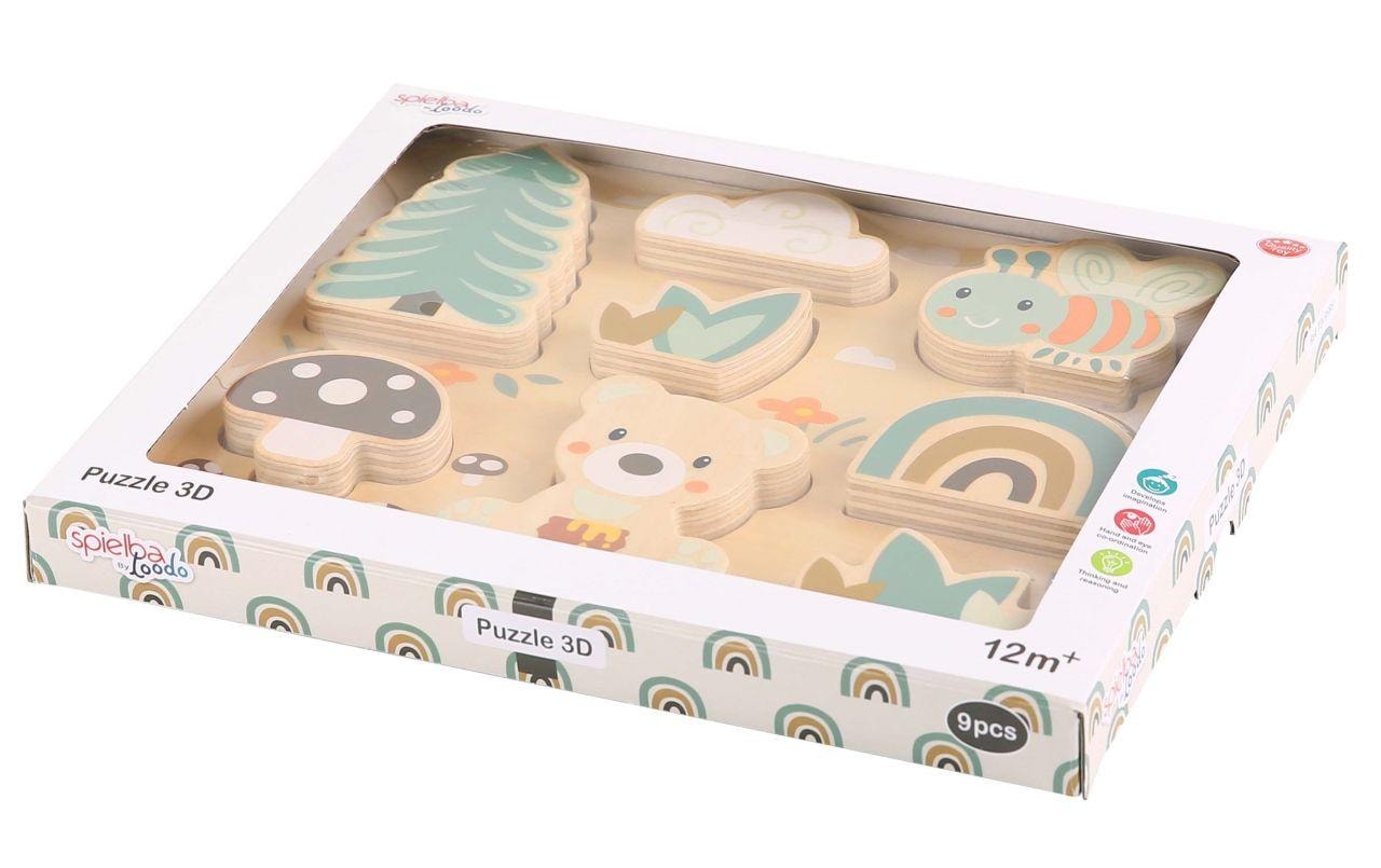 Spielba Lernspielzeug »3D-Puzzle Bär«