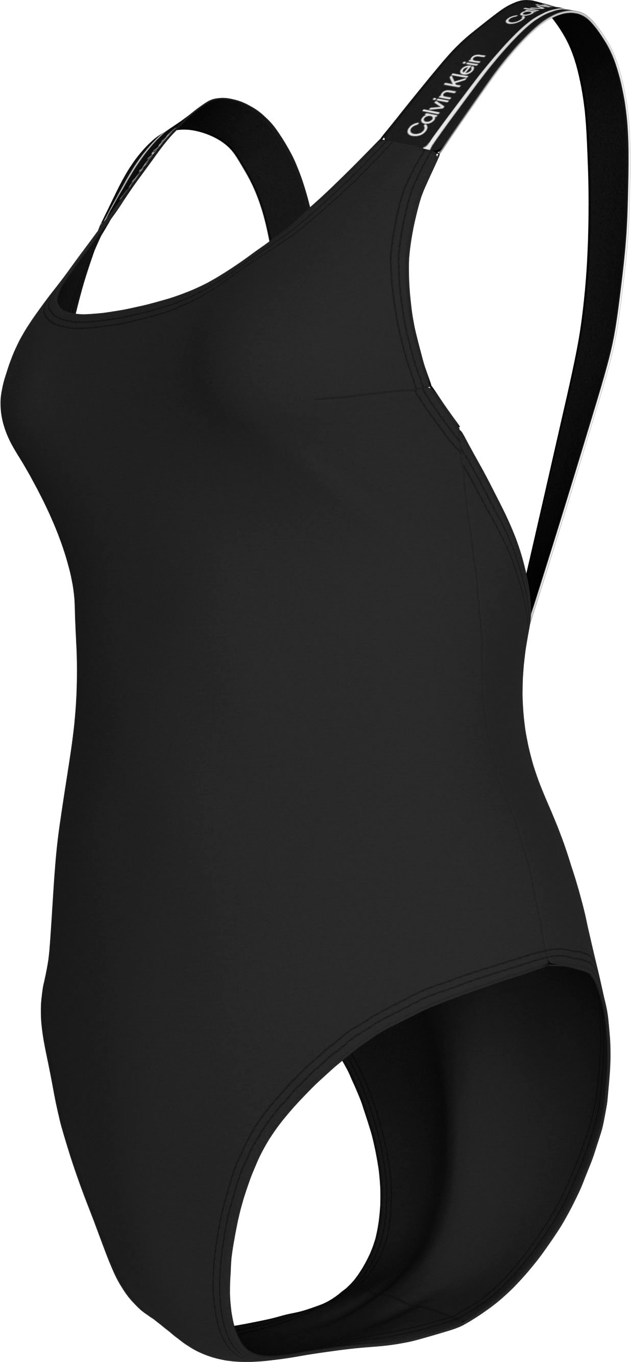 Calvin Klein Swimwear Badeanzug »ONE PIECE-RP«, mit Logoschriftzügen auf den Trägern