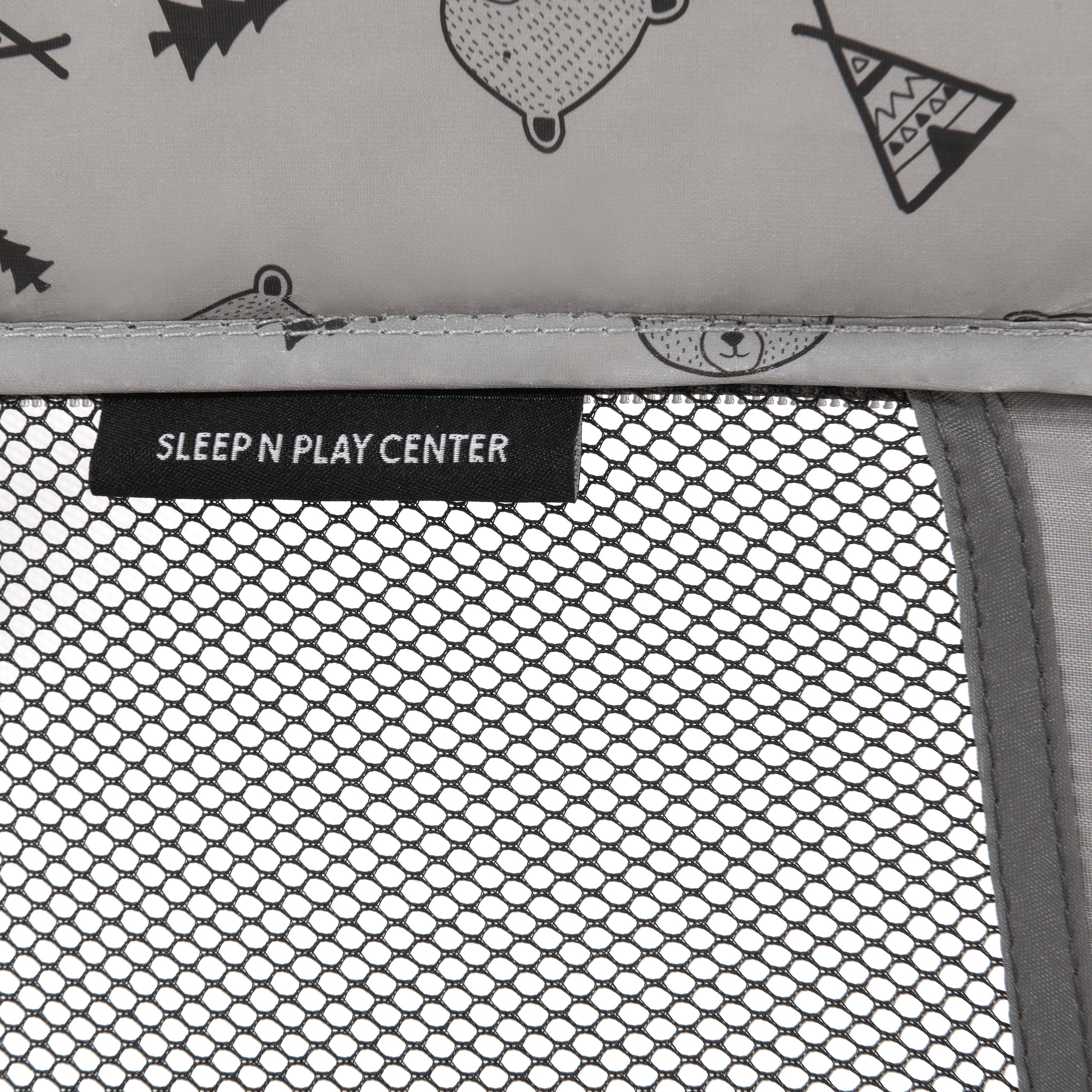 Hauck Baby-Reisebett »Sleep N Play, nordic grey«, (6 tlg.), inkl. Transporttasche