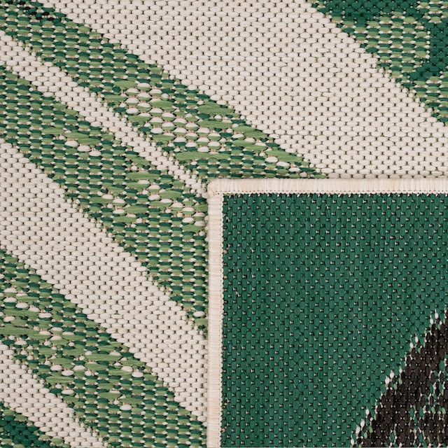 Paco Home Teppich »Ostende 554«, rechteckig, Flachgewebe, Motiv  Palmenblätter, In- und Outdoor geeignet, Wohnzimmer online shoppen |  Jelmoli-Versand