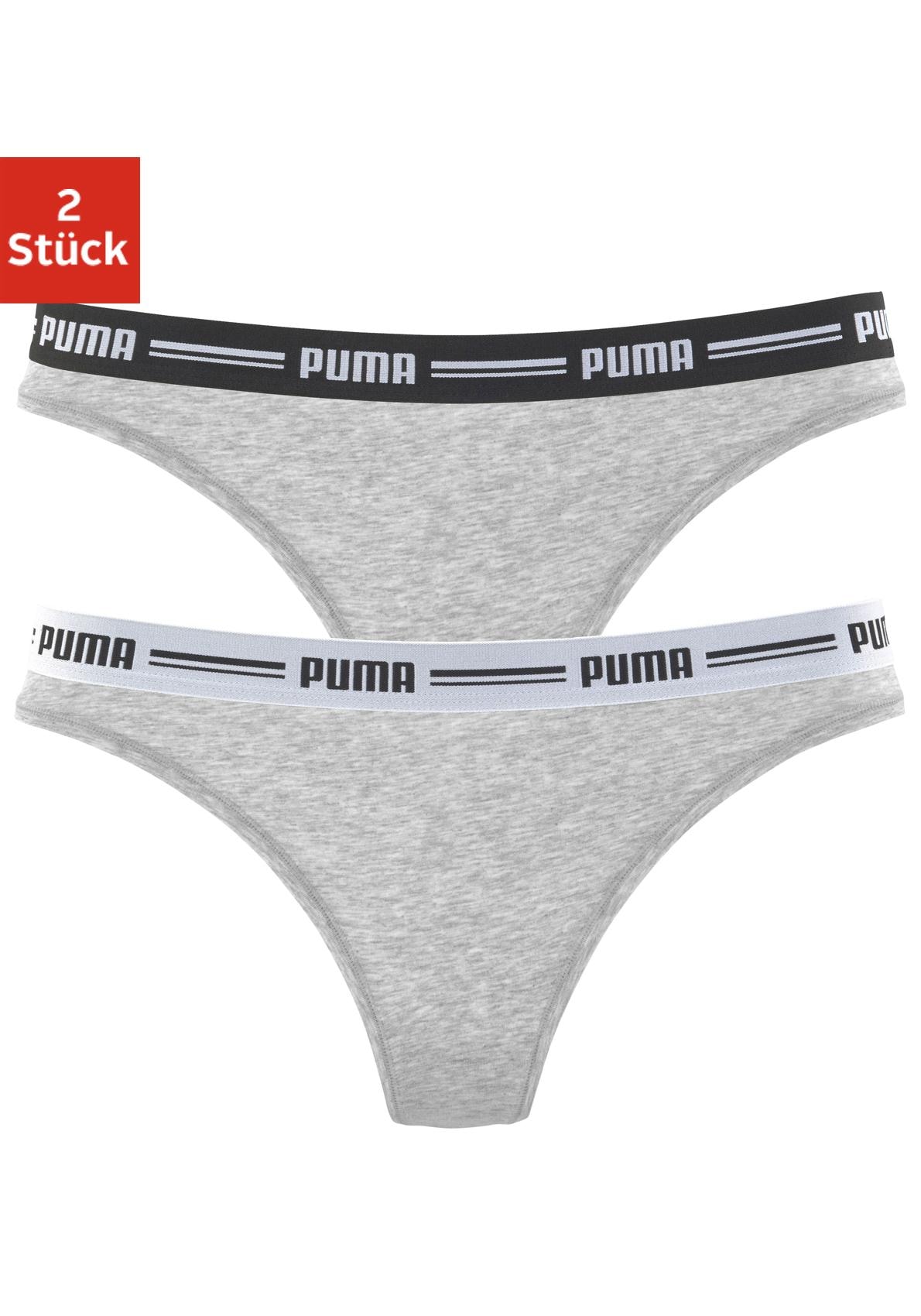 PUMA String »Iconic«, (Packung, 2 St.), mit weichem Logobündchen online  kaufen bei Jelmoli-Versand Schweiz