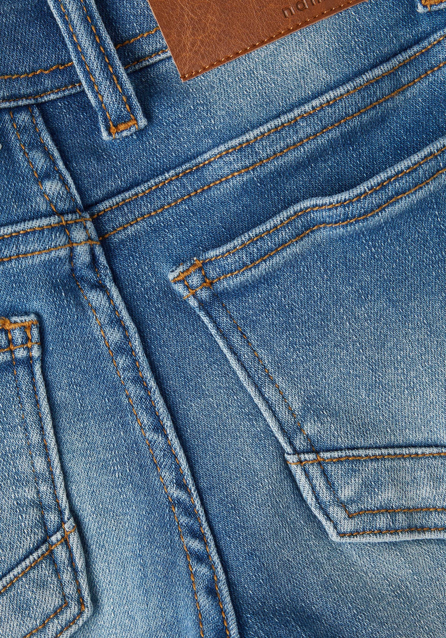 Slim-fit-Jeans | günstig Name »NKMTHEO NOOS«, Jelmoli-Versand kaufen 1410-UR XSLIM ✵ JEANS Destroyed It Effekt mit