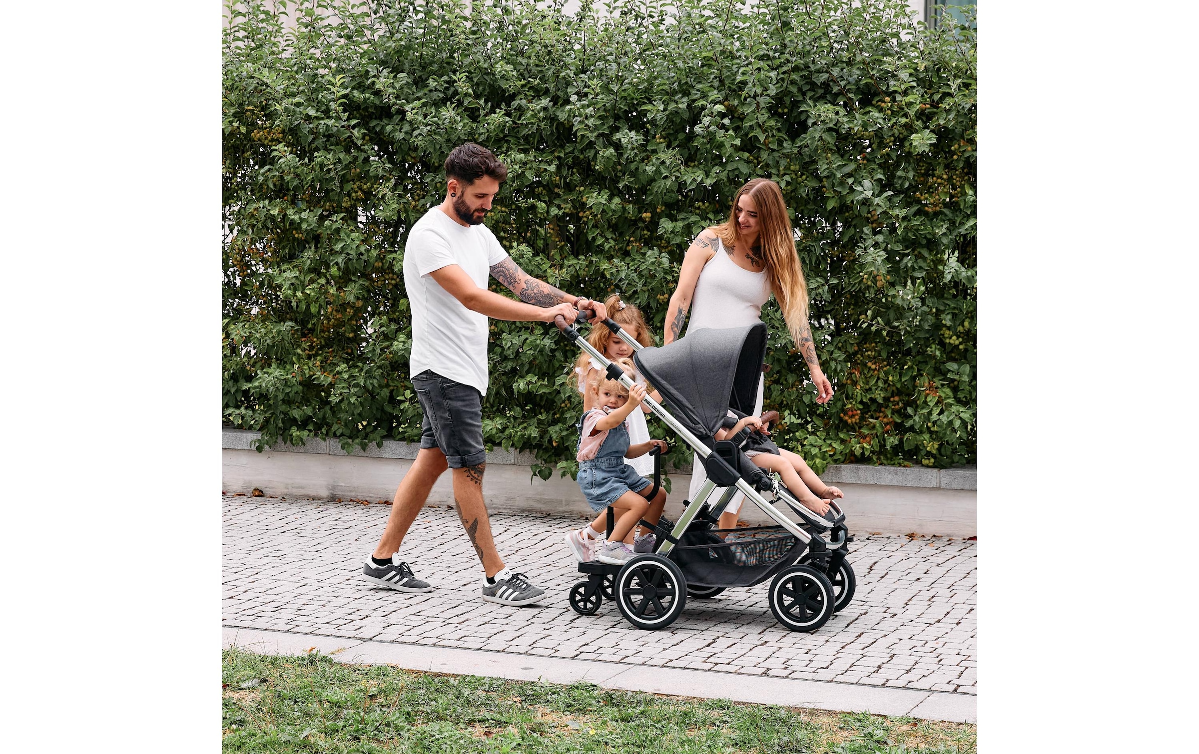 ABC Design Kinderwagenaufsatz »Kiddie Ride on 2 Sitz«, Der Sitz ist nur mit dem Kiddie Ride On 2 kompatibel