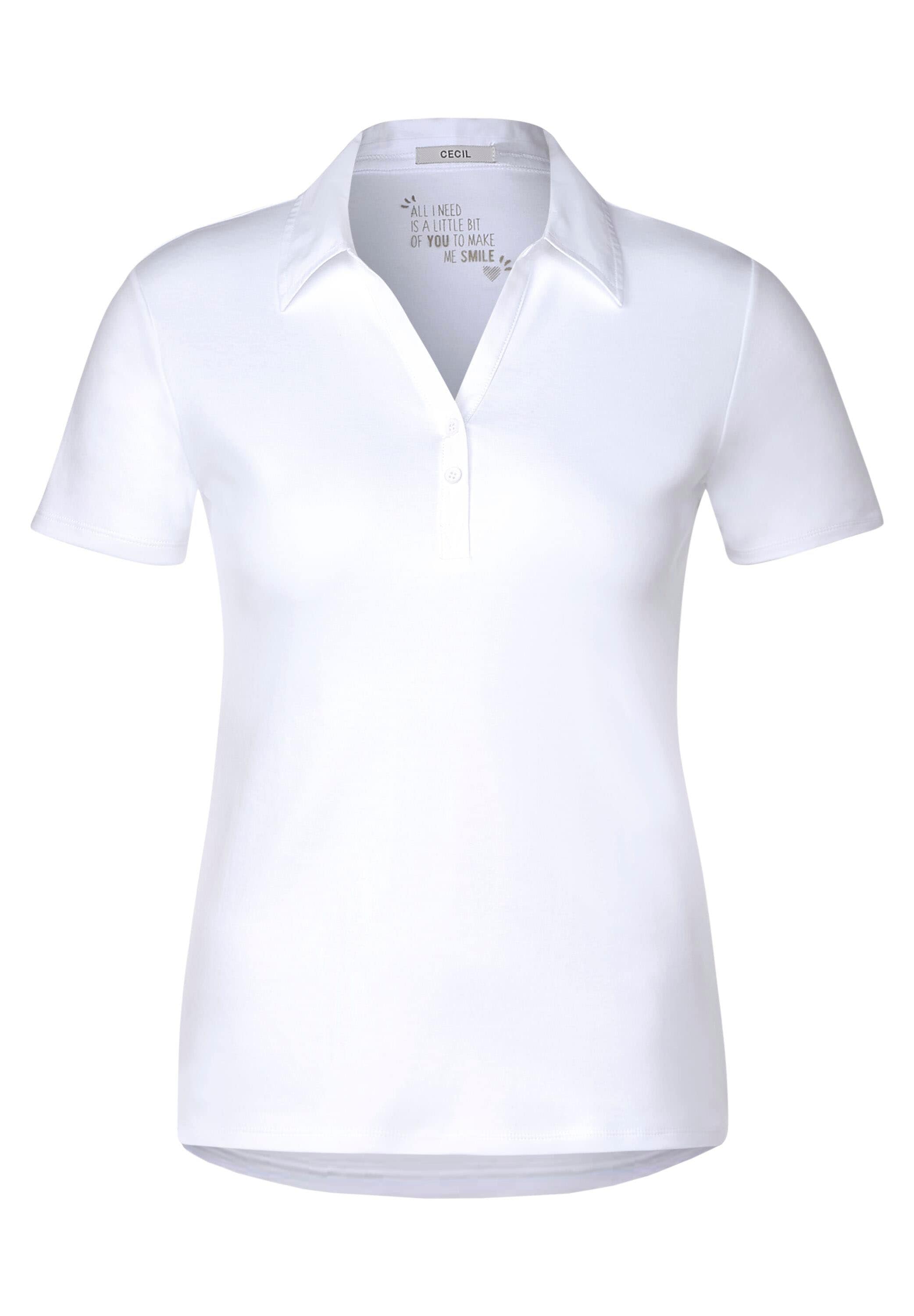 Cecil Poloshirt, bei unifarben, Schweiz Jelmoli-Versand online Basic-Style shoppen